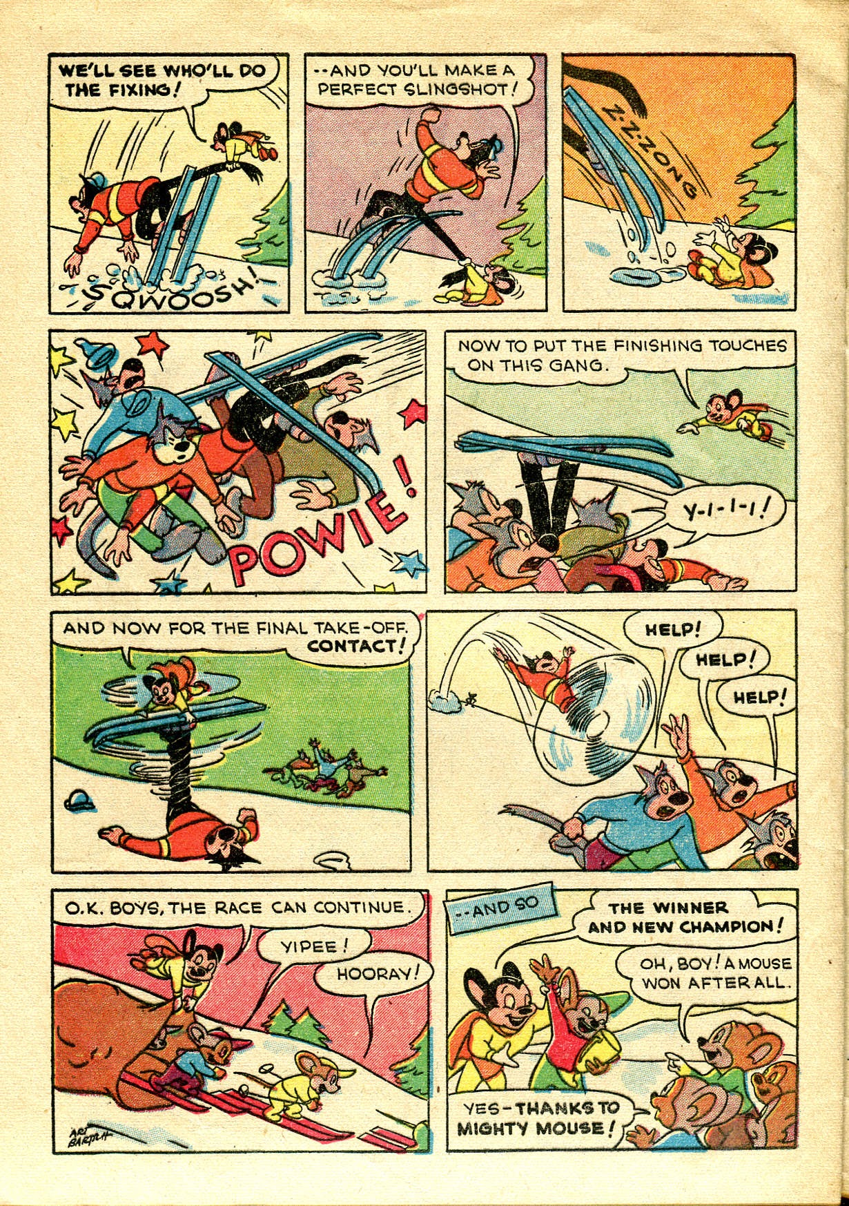 Read online Paul Terry's Mighty Mouse Comics comic -  Issue #10 - 24