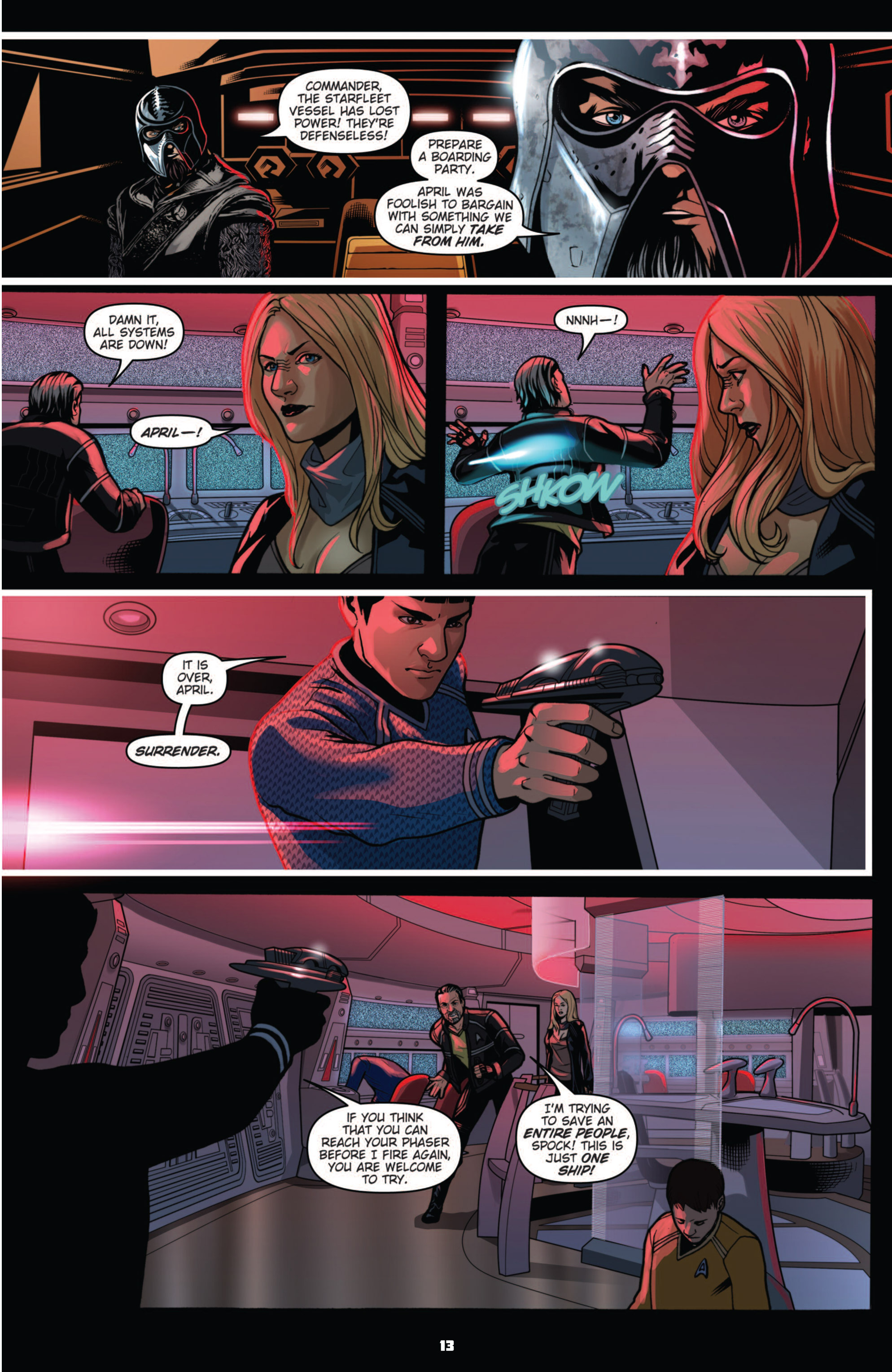 Read online Star Trek: Countdown To Darkness comic -  Issue #4 - 16