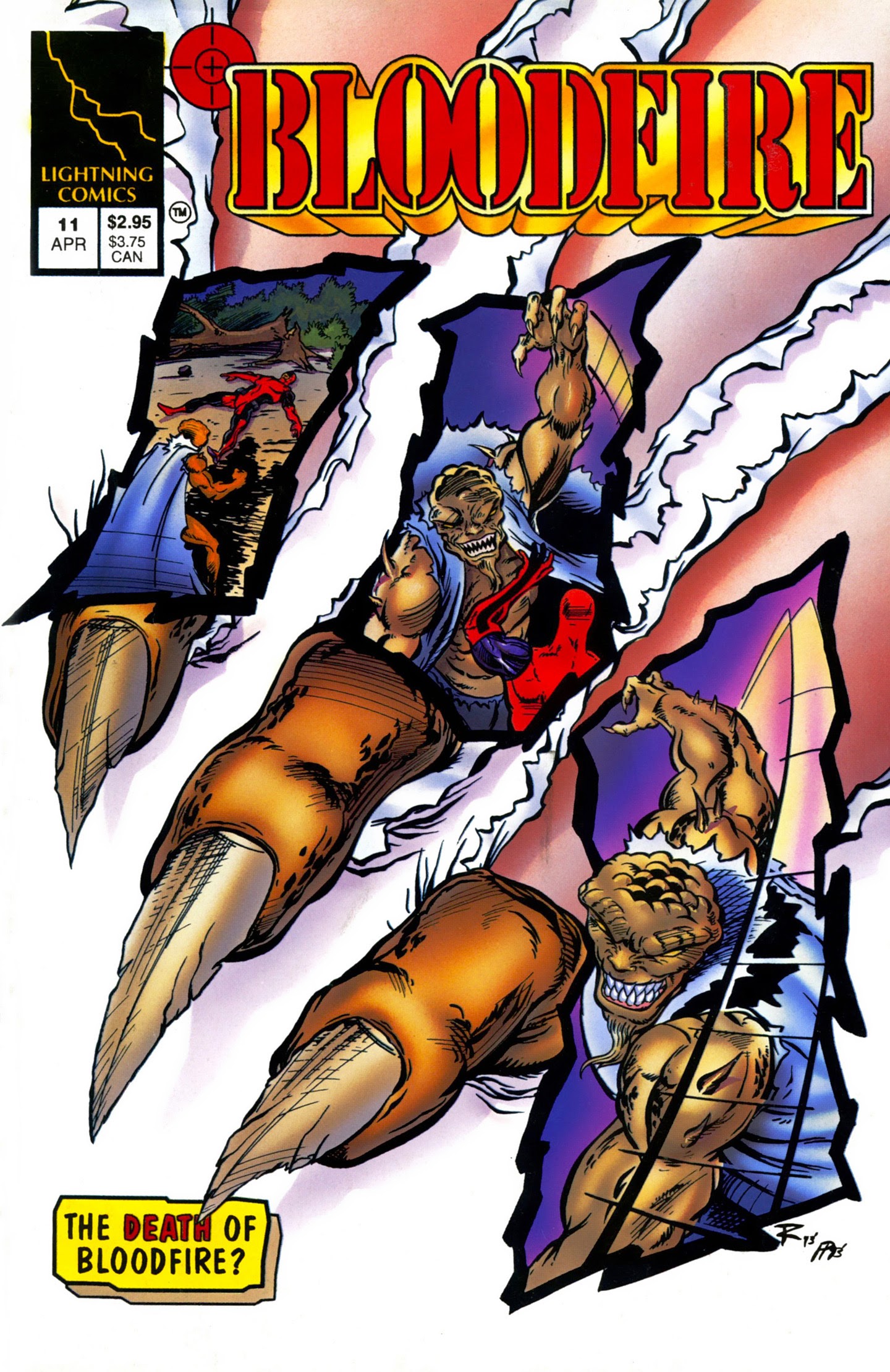 Read online Bloodfire comic -  Issue #11 - 1