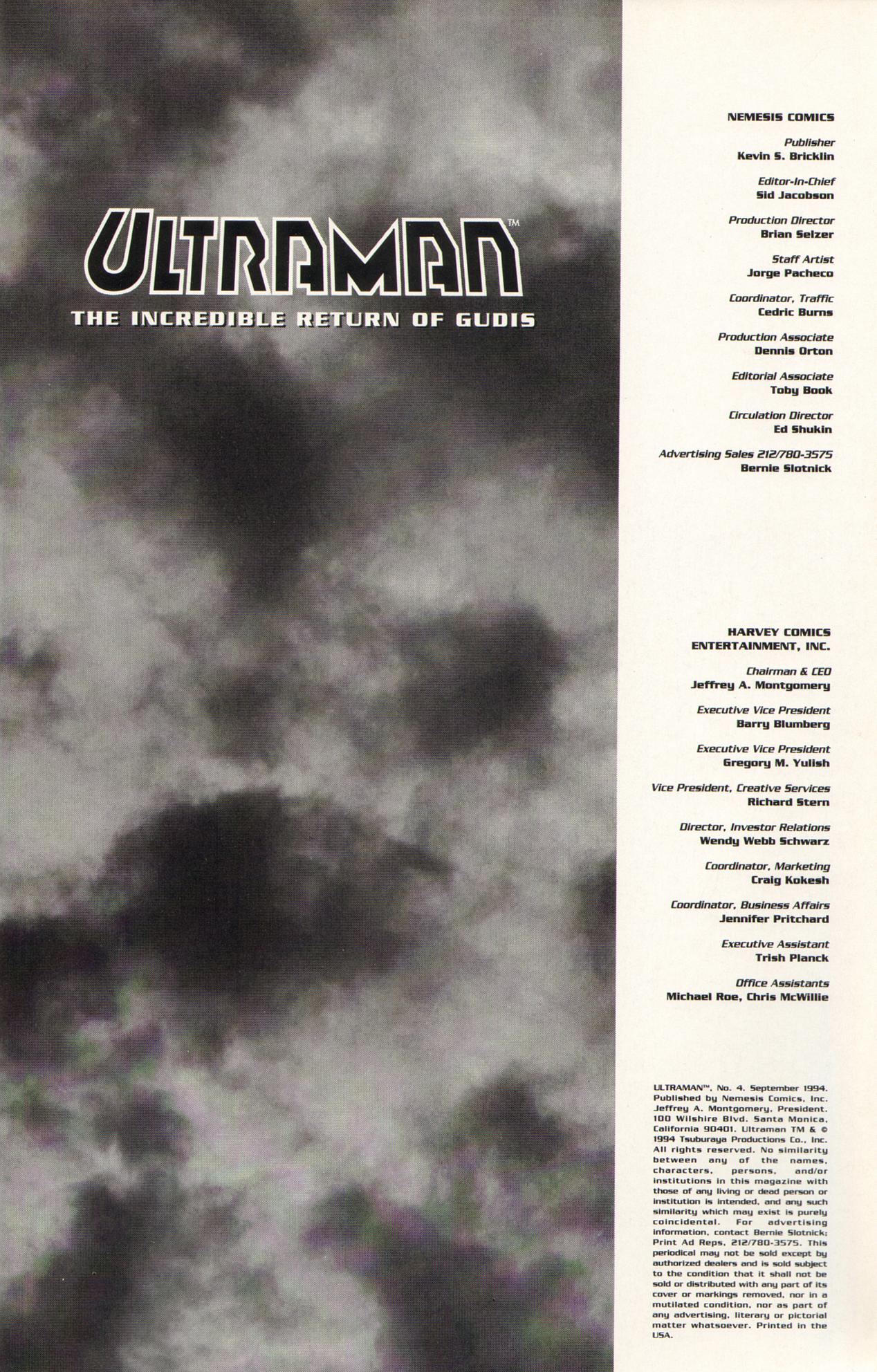 Read online Ultraman (1994) comic -  Issue #4 - 33