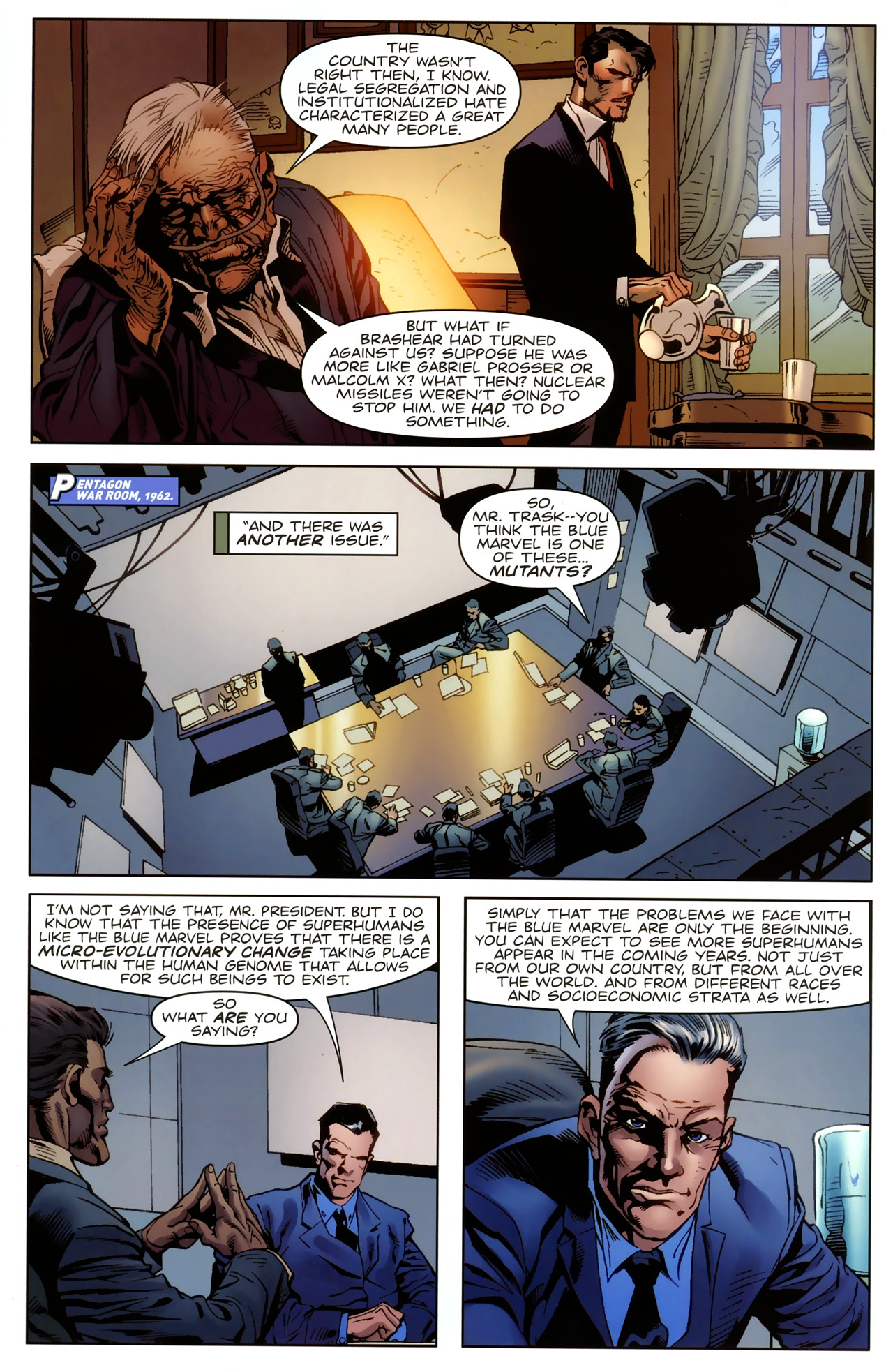 Read online Adam: Legend of the Blue Marvel comic -  Issue #2 - 12