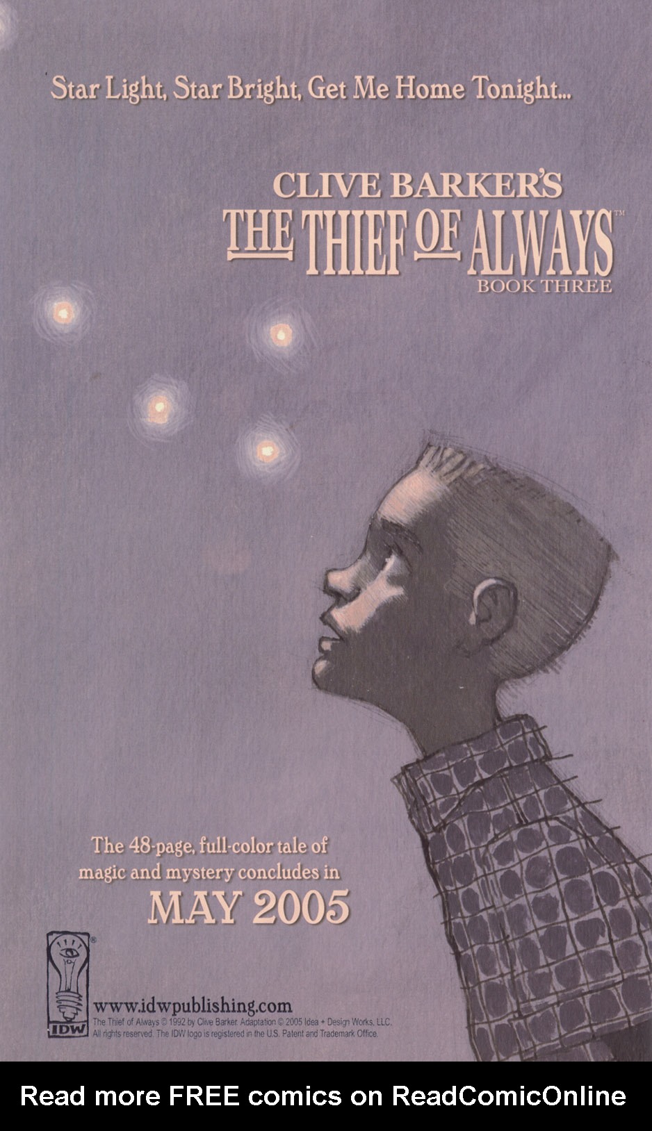 Read online Clive Barker's The Thief Of Always comic -  Issue #2 - 49