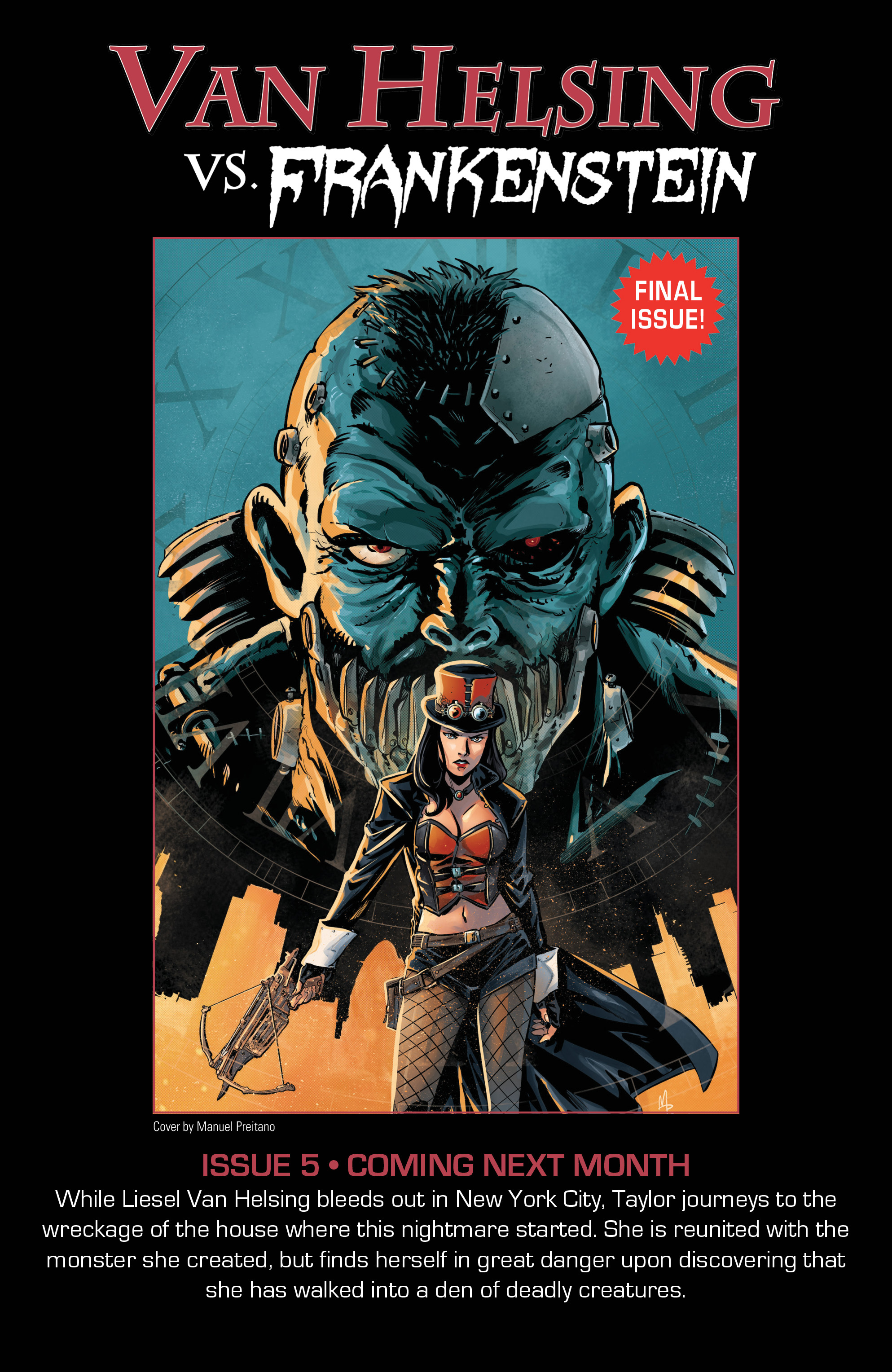 Read online Van Helsing vs Frankenstein comic -  Issue #4 - 25