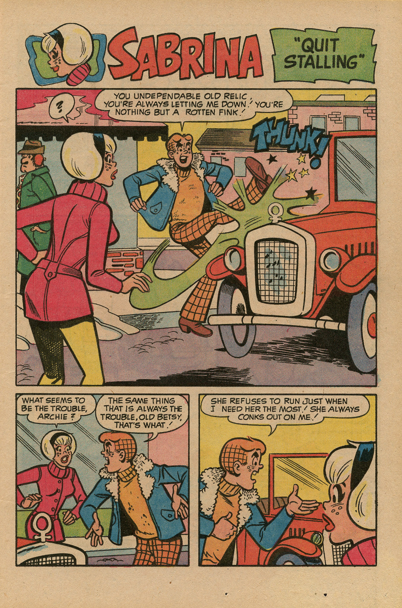 Read online Archie's TV Laugh-Out comic -  Issue #12 - 13