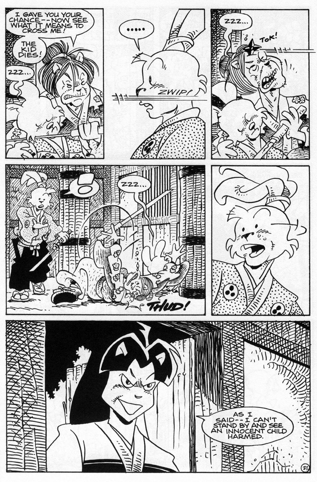 Read online Usagi Yojimbo (1996) comic -  Issue #61 - 23