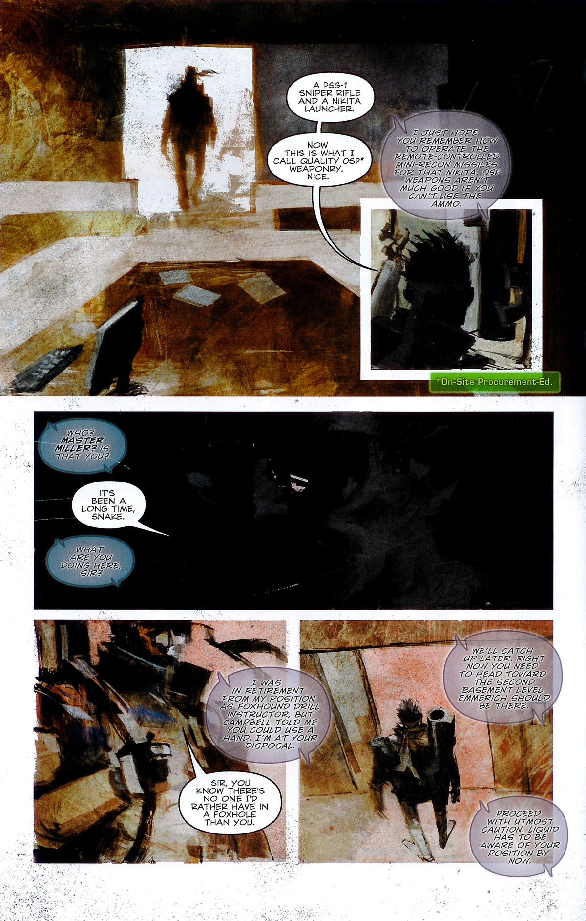 Read online Metal Gear Solid comic -  Issue #5 - 10