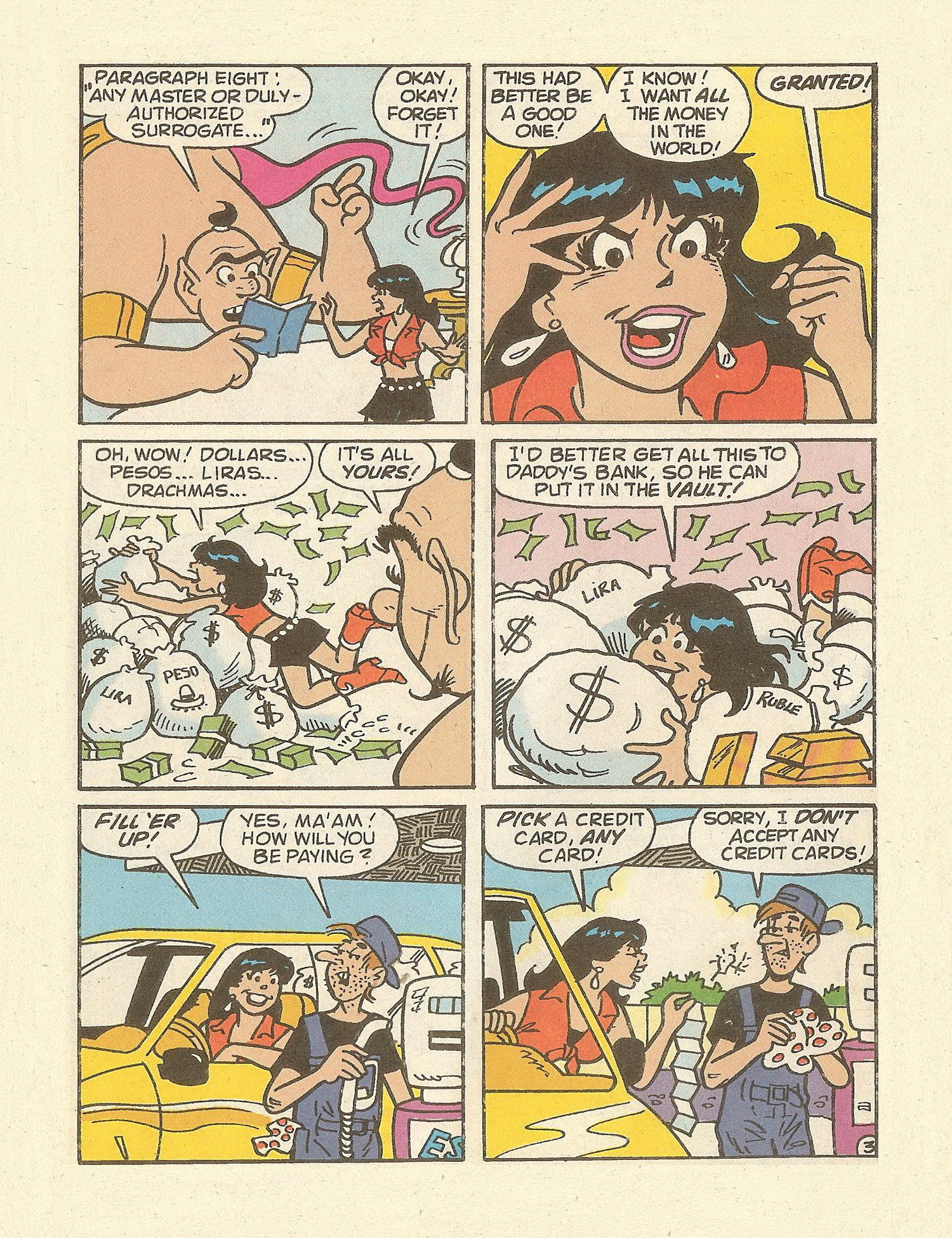 Read online Betty and Veronica Digest Magazine comic -  Issue #98 - 23