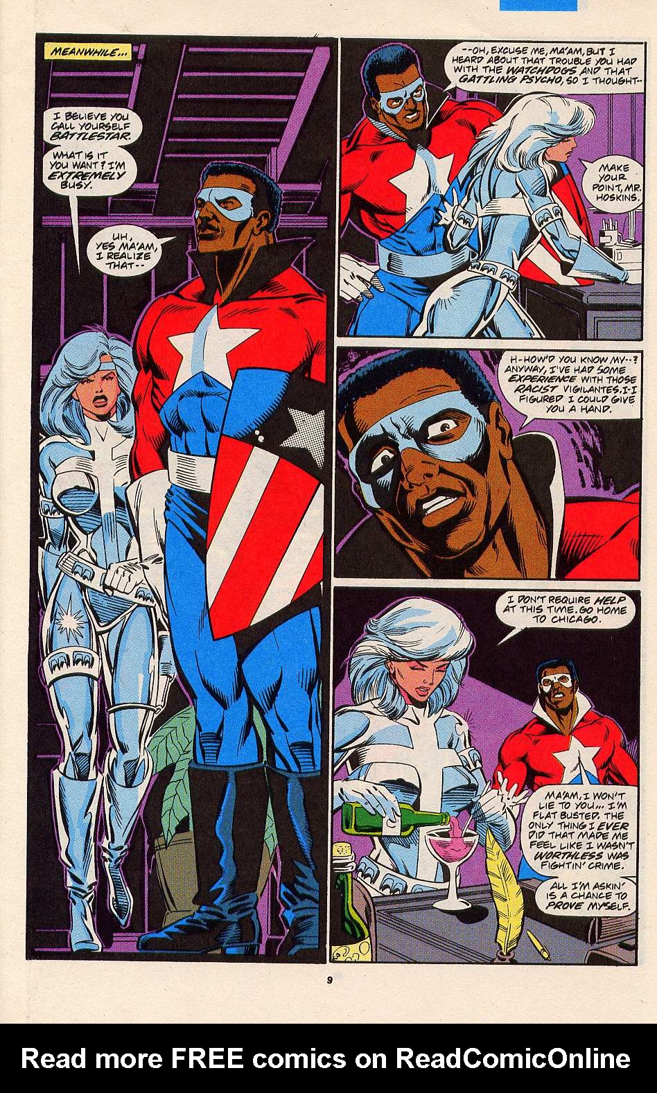 Read online Silver Sable and the Wild Pack comic -  Issue #3 - 8