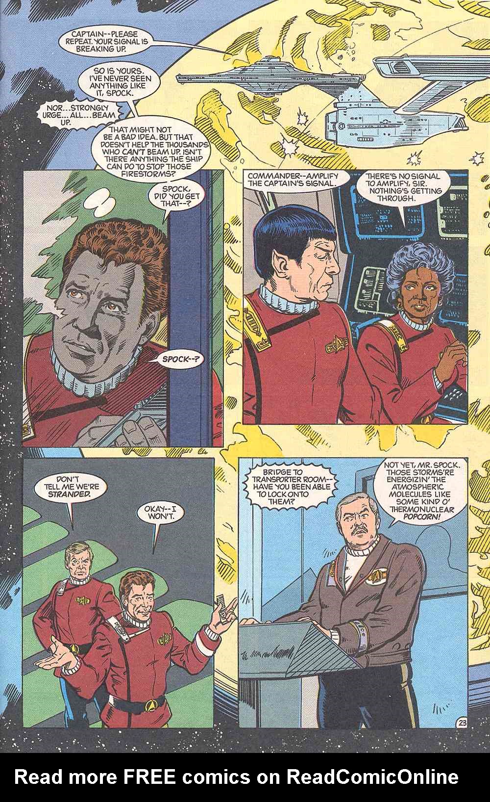 Read online Star Trek (1989) comic -  Issue #20 - 28