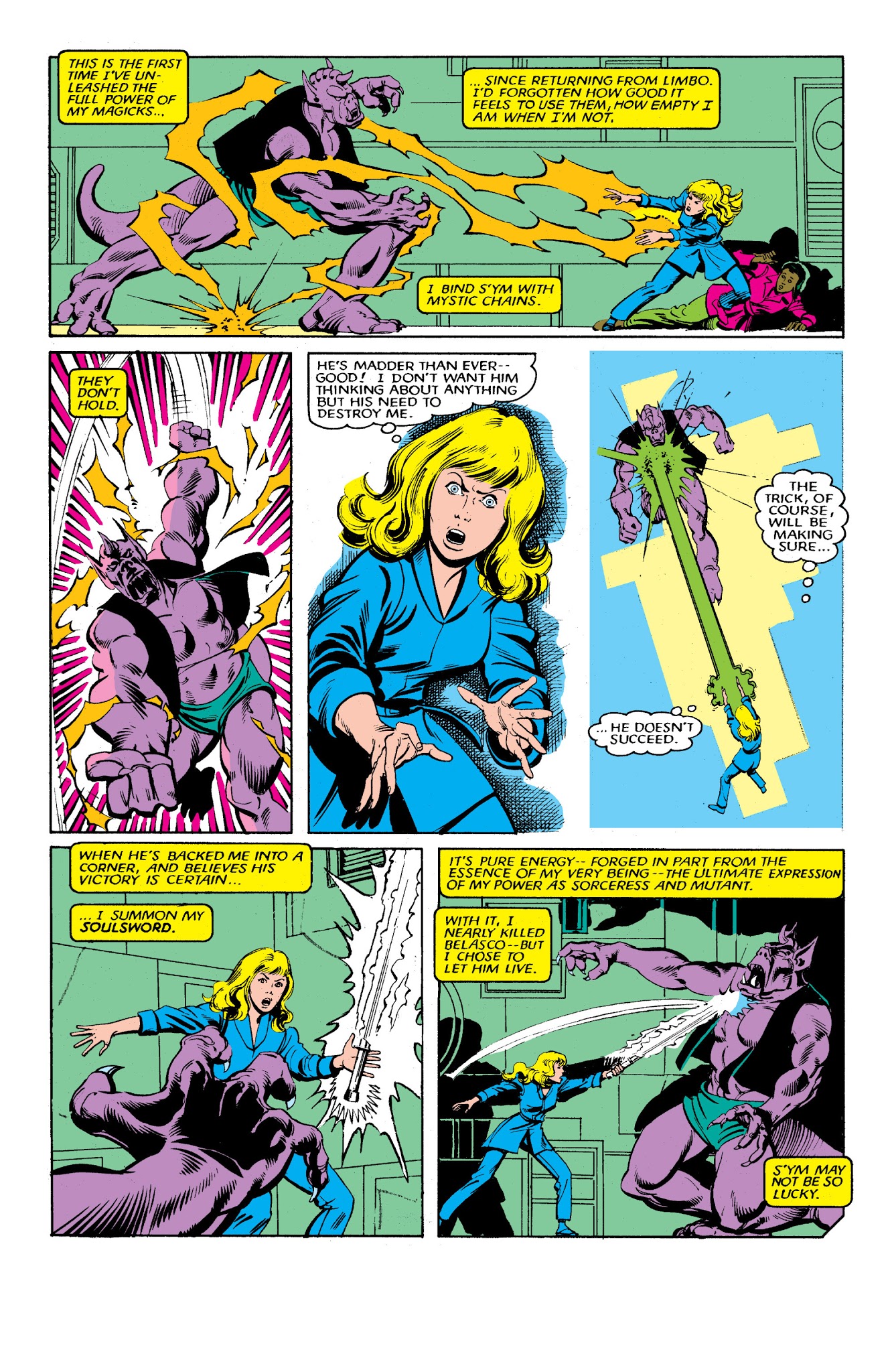 Read online New Mutants Classic comic -  Issue # TPB 2 - 158