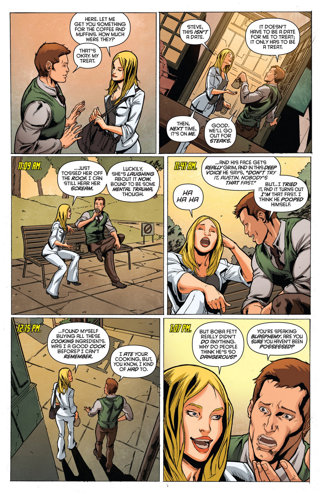 Read online The Bionic Woman comic -  Issue #7 - 14