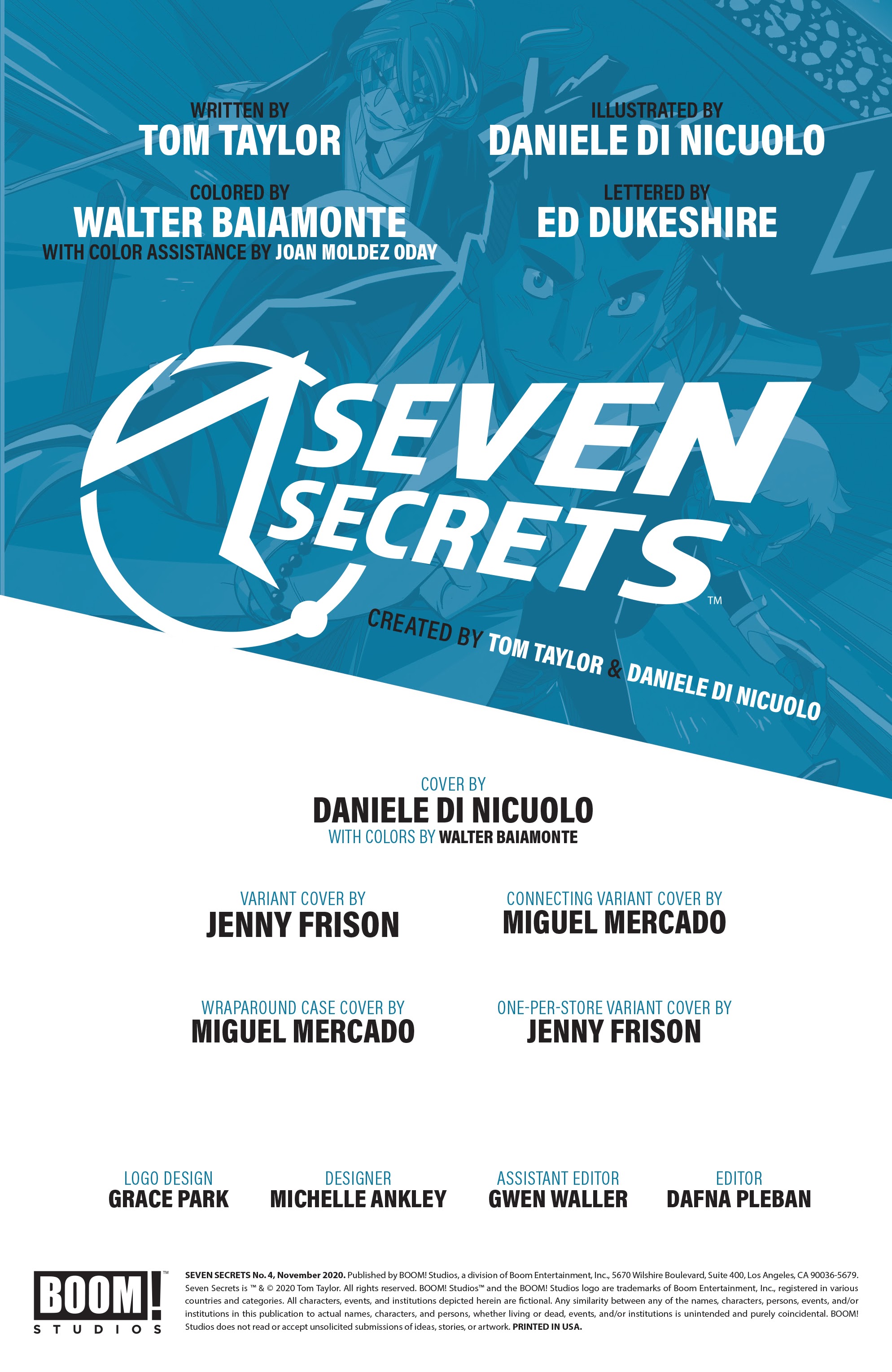 Read online Seven Secrets comic -  Issue #4 - 2