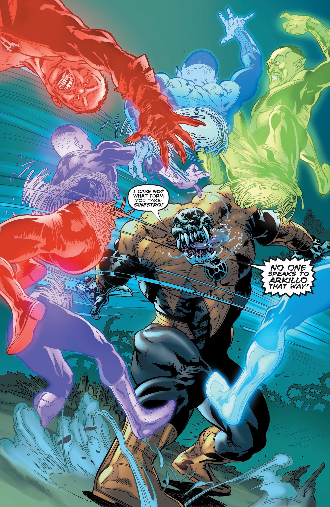 Read online Green Lantern: Rise of the Third Army comic -  Issue # TPB - 158