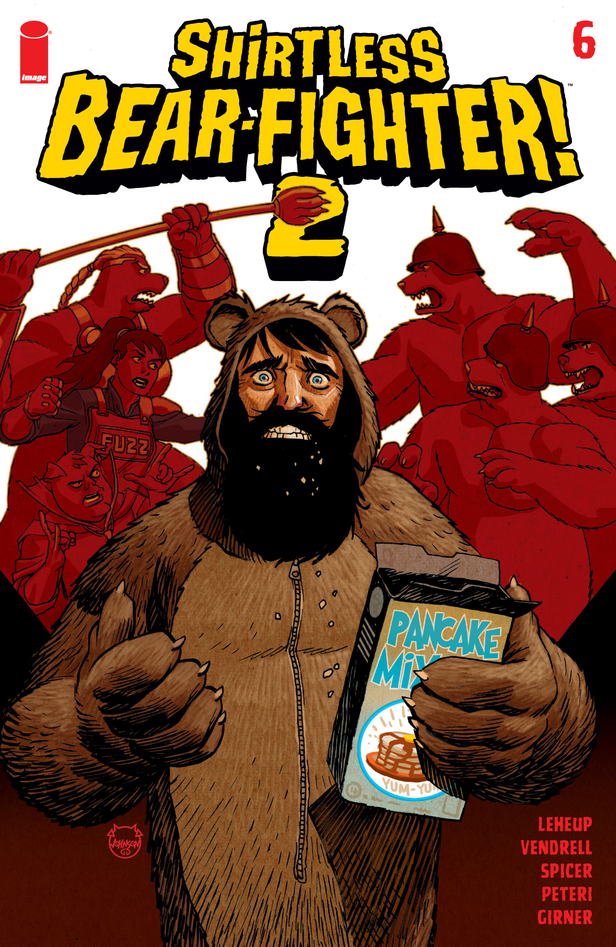 Read online Shirtless Bear-Fighter! 2 comic -  Issue #6 - 1