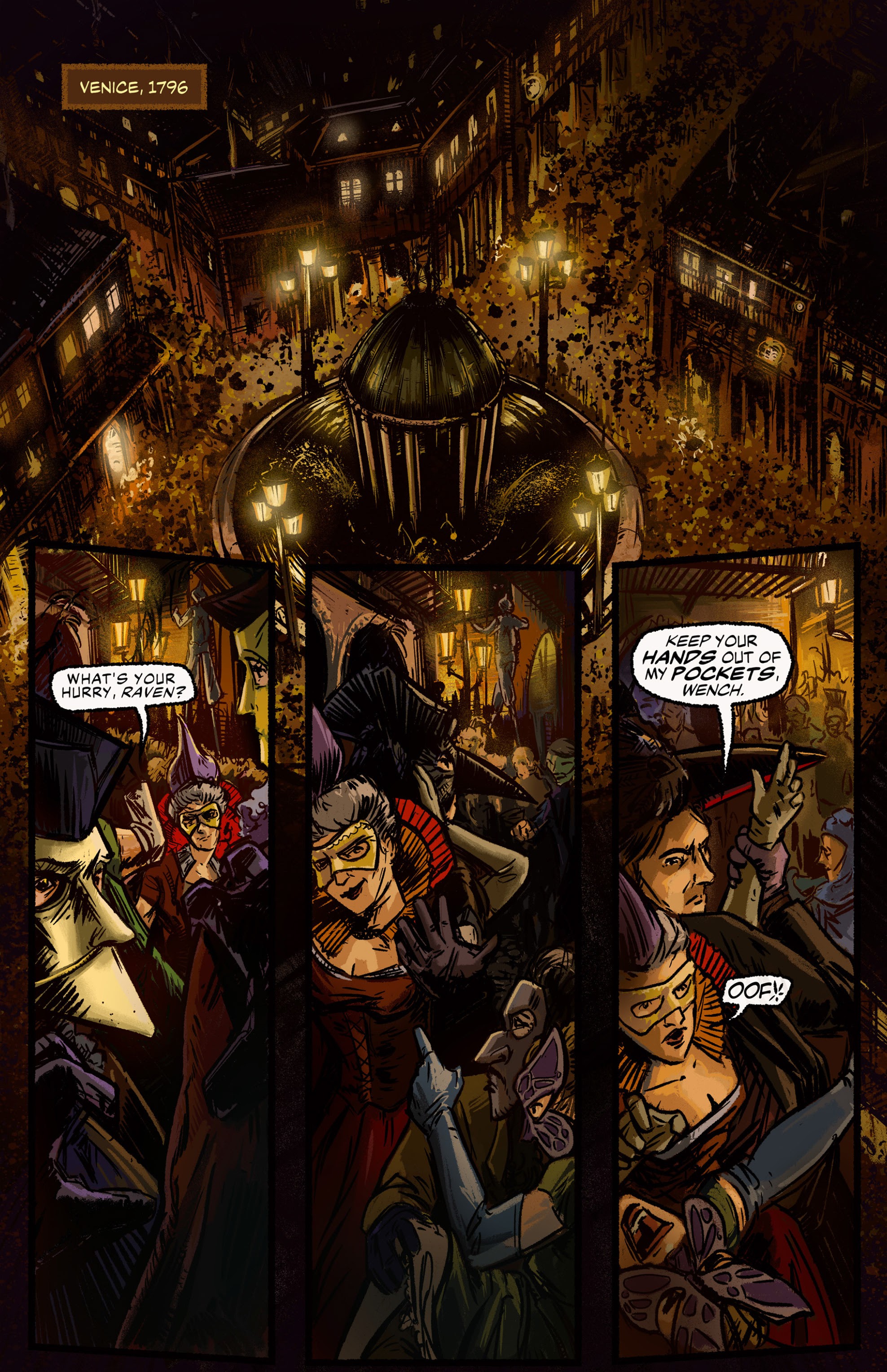 Read online The Cask of Amontillado comic -  Issue # Full - 3