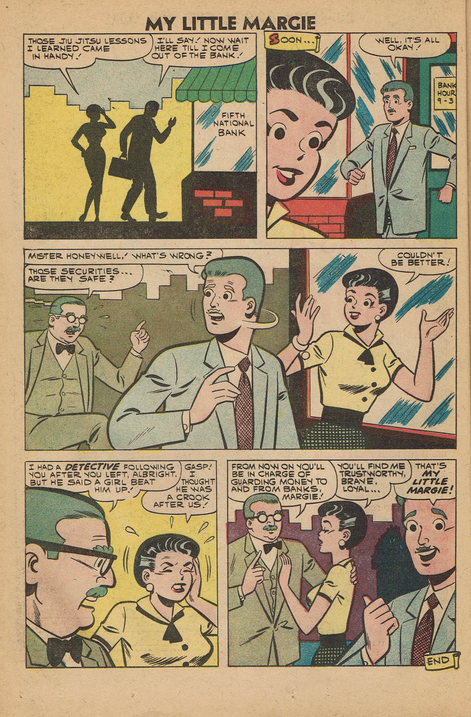 Read online My Little Margie (1954) comic -  Issue #29 - 16
