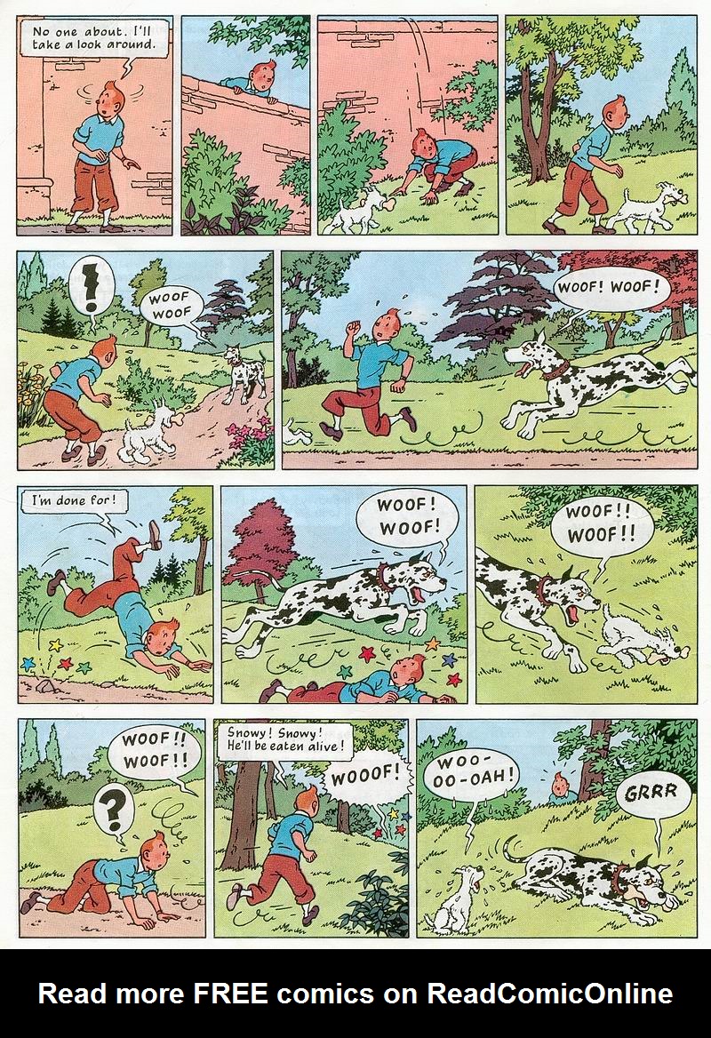 Read online The Adventures of Tintin comic -  Issue #7 - 16