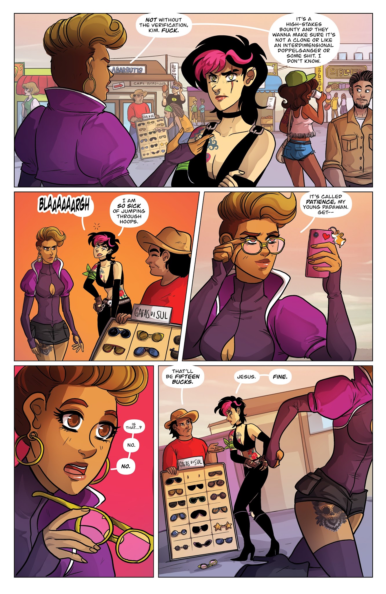 Read online Kim & Kim v2: Love is a Battlefield comic -  Issue #1 - 9