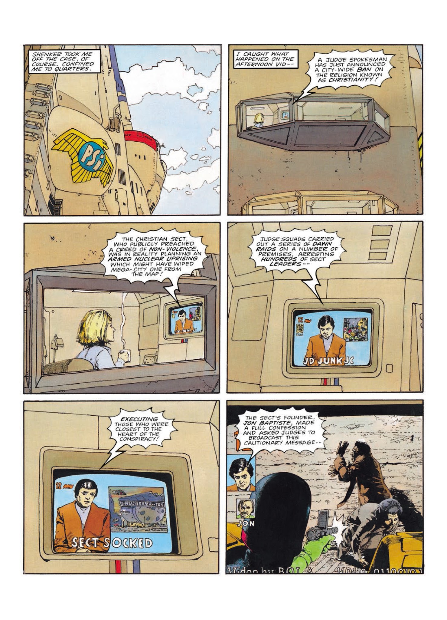 Read online Judge Anderson: The Psi Files comic -  Issue # TPB 2 - 109