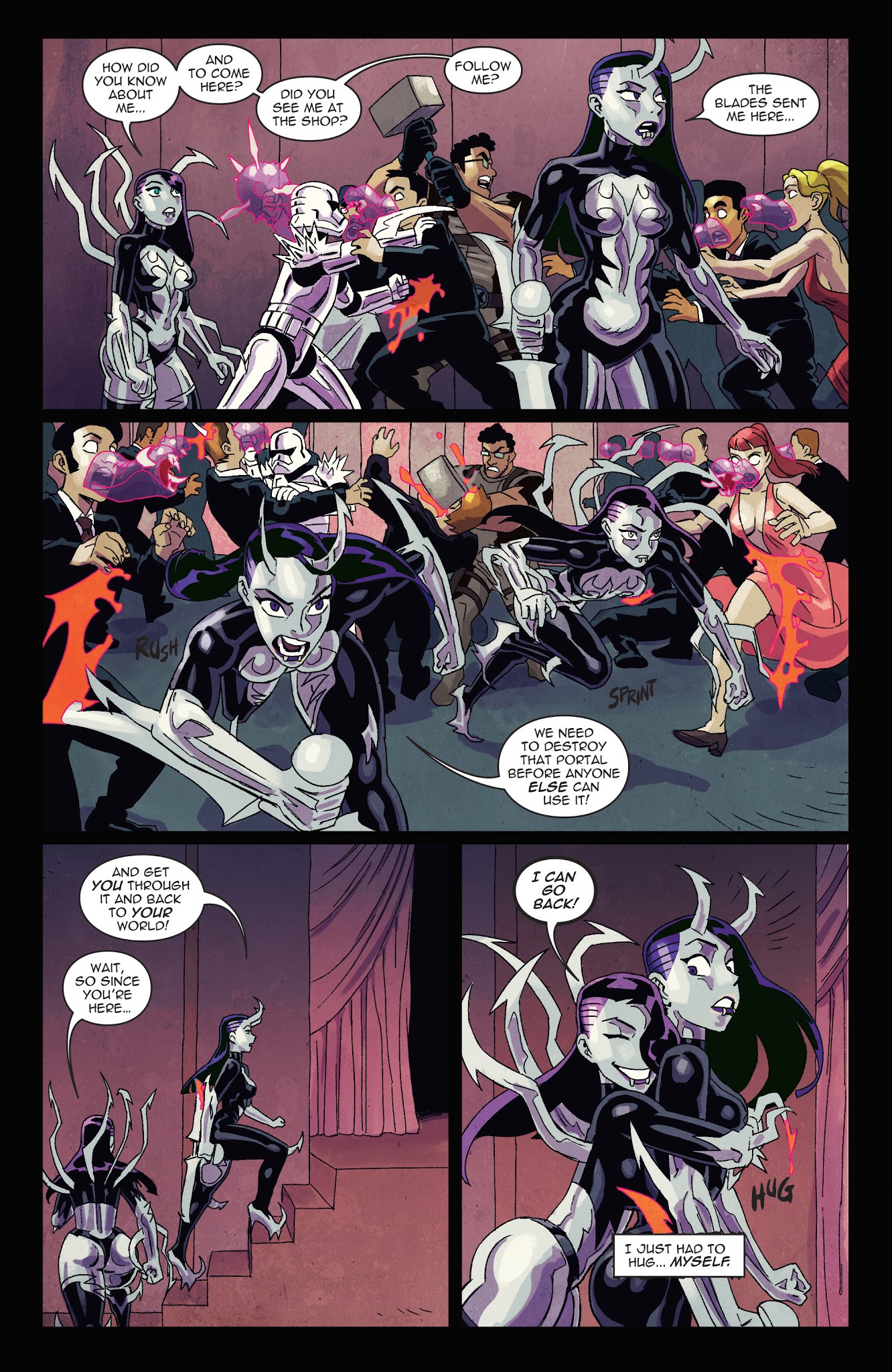 Read online Vampblade Season 2 comic -  Issue #12 - 21