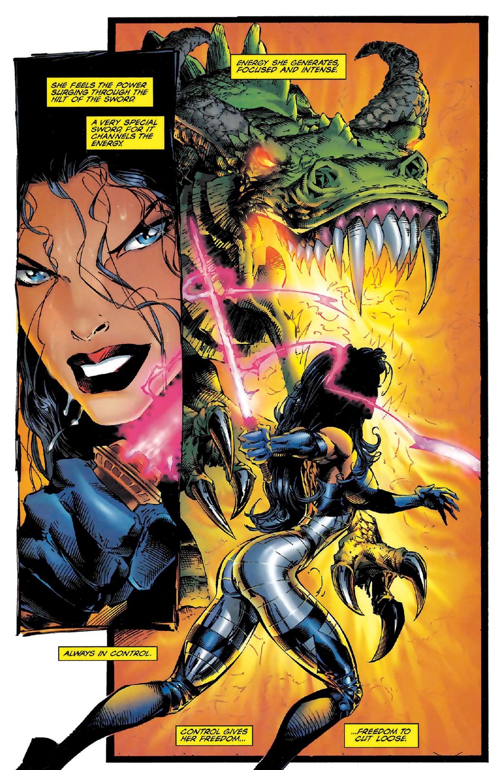 Read online Cyberforce (1992) comic -  Issue # _The Complete Cyberforce (Part 7) - 1