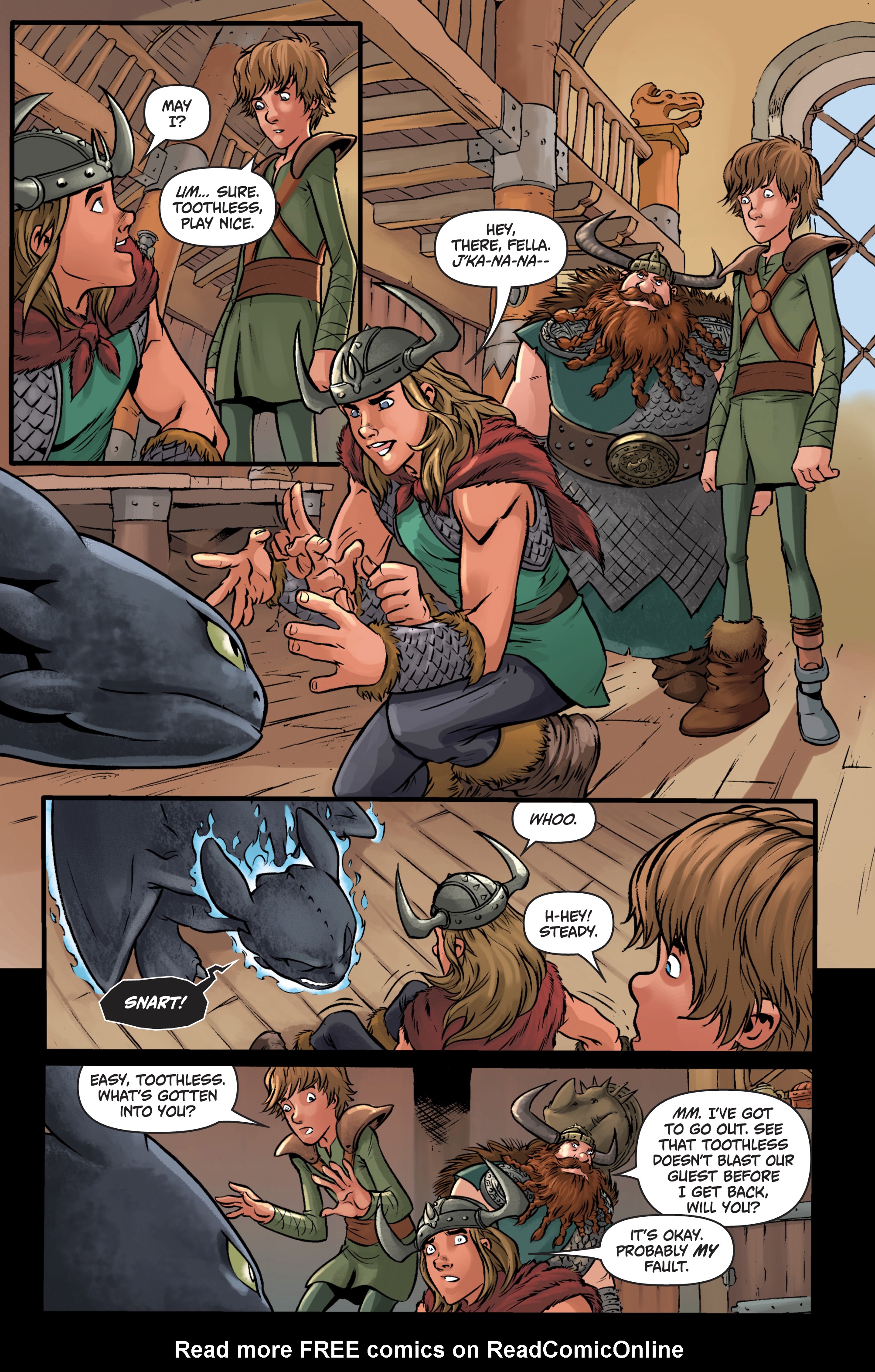 Read online DreamWorks Dragons: Riders of Berk comic -  Issue # _TPB - 70