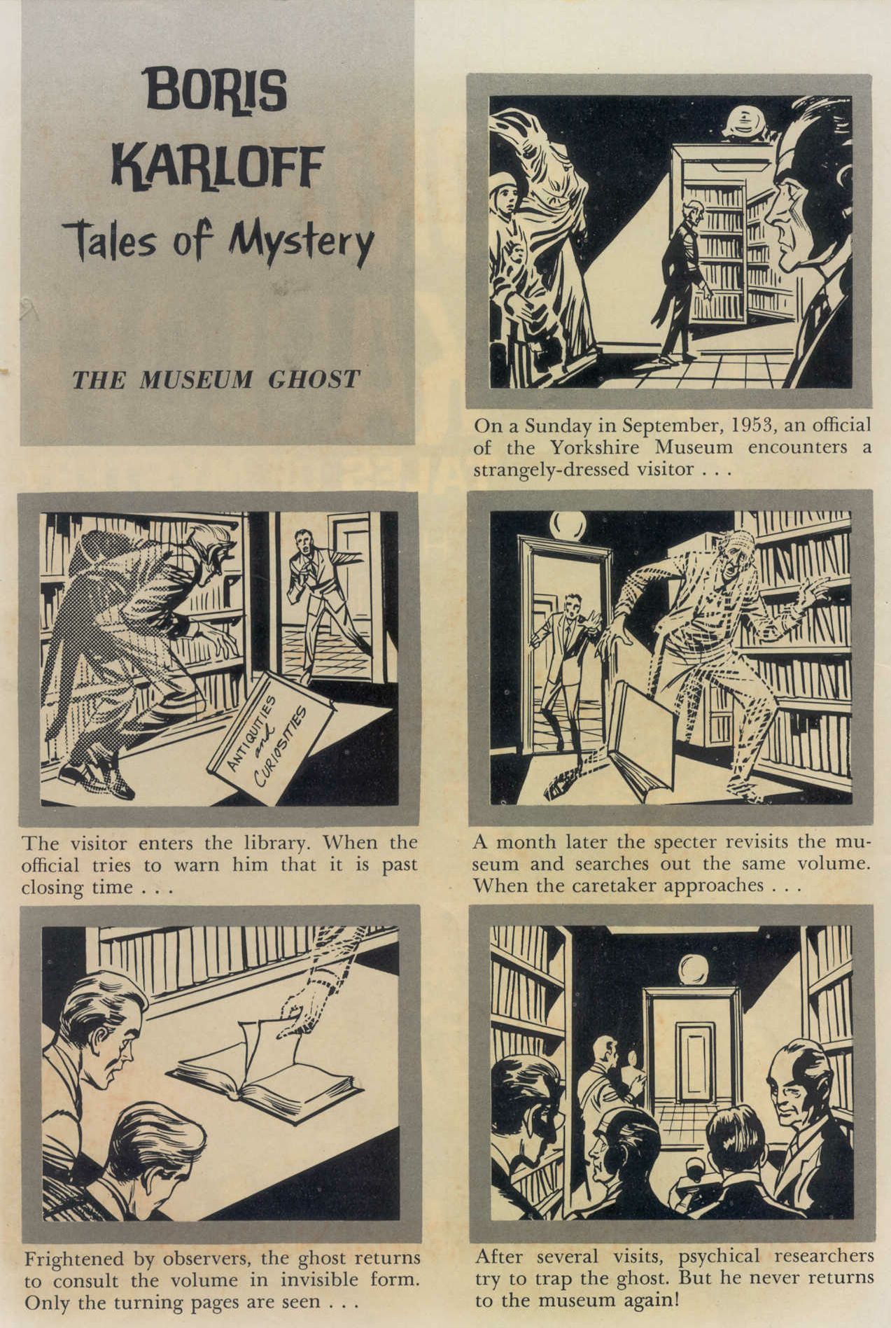 Read online Boris Karloff Tales of Mystery comic -  Issue #16 - 2