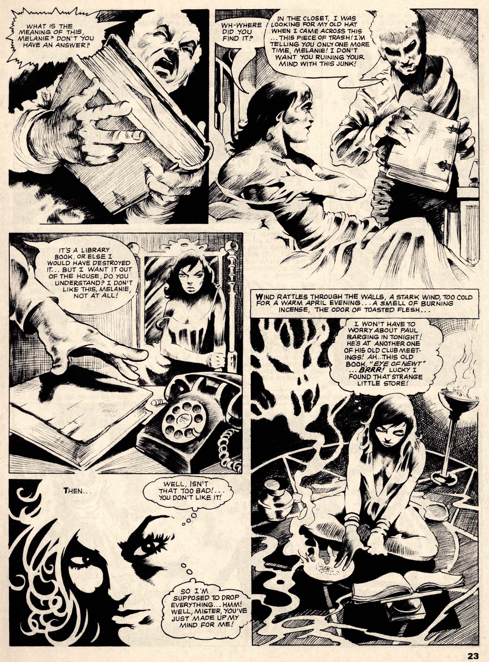 Read online Vampirella (1969) comic -  Issue #10 - 23