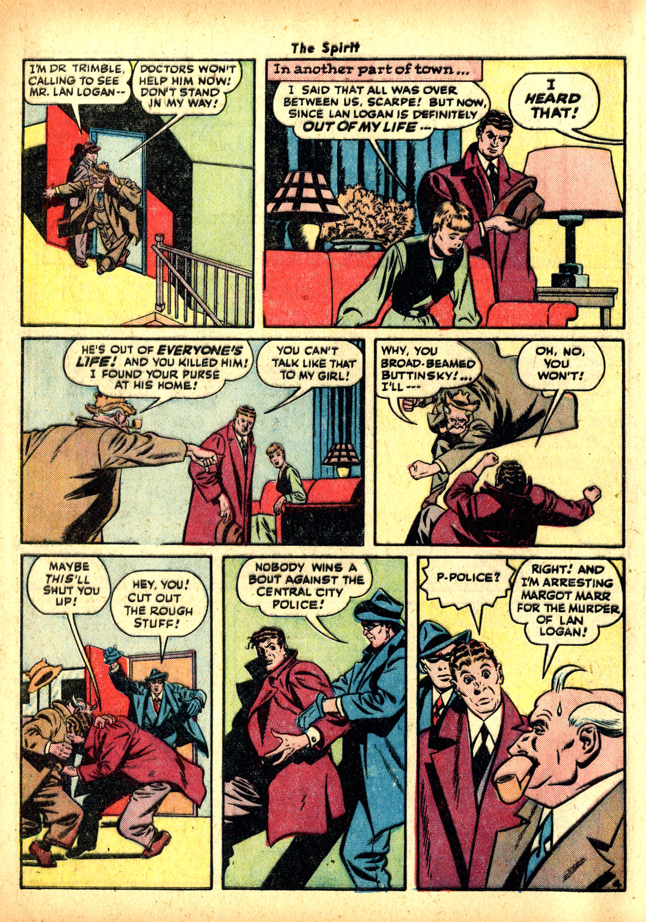 Read online The Spirit (1944) comic -  Issue #5 - 6