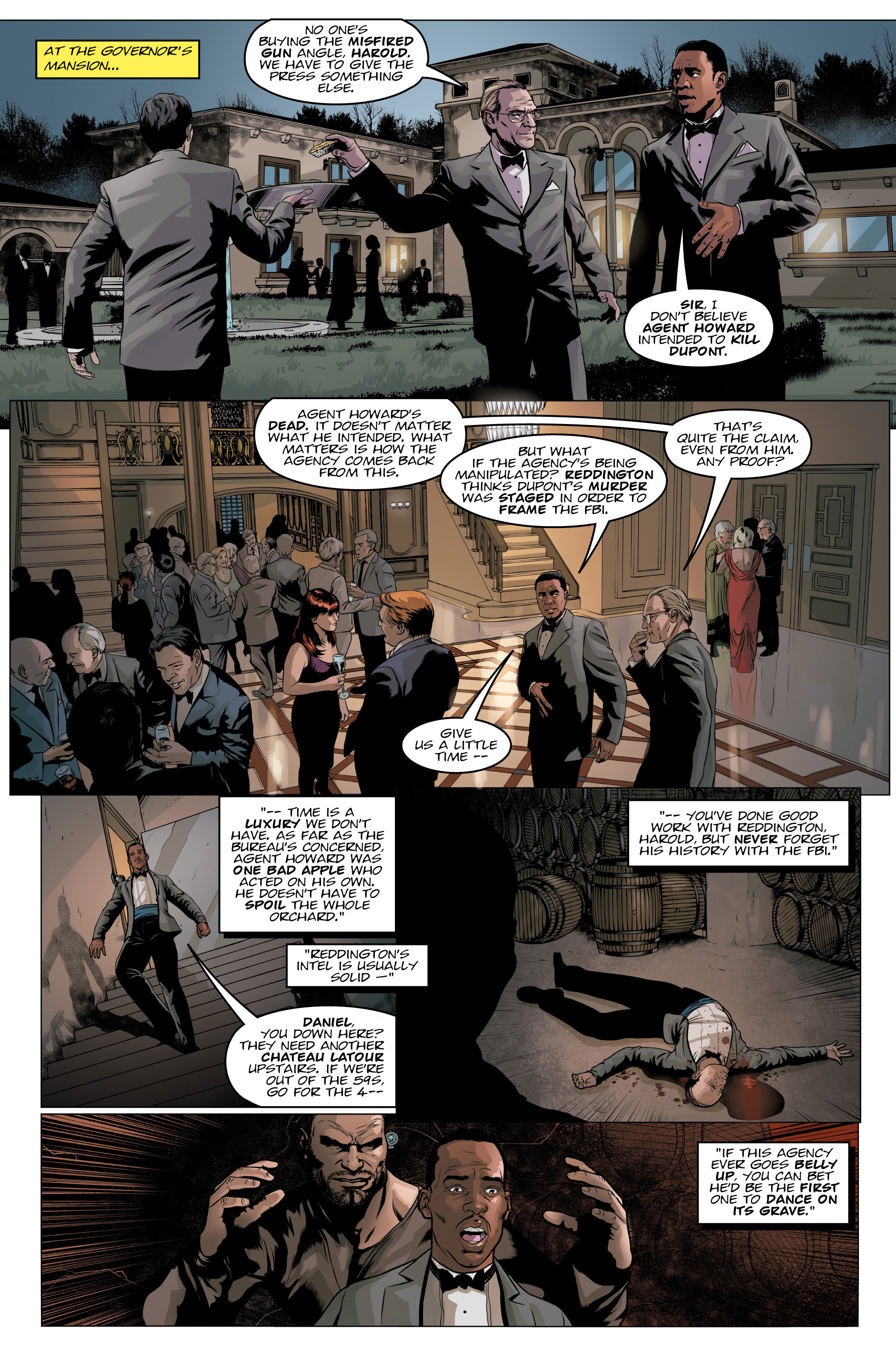 Read online The Blacklist comic -  Issue #2 - 4