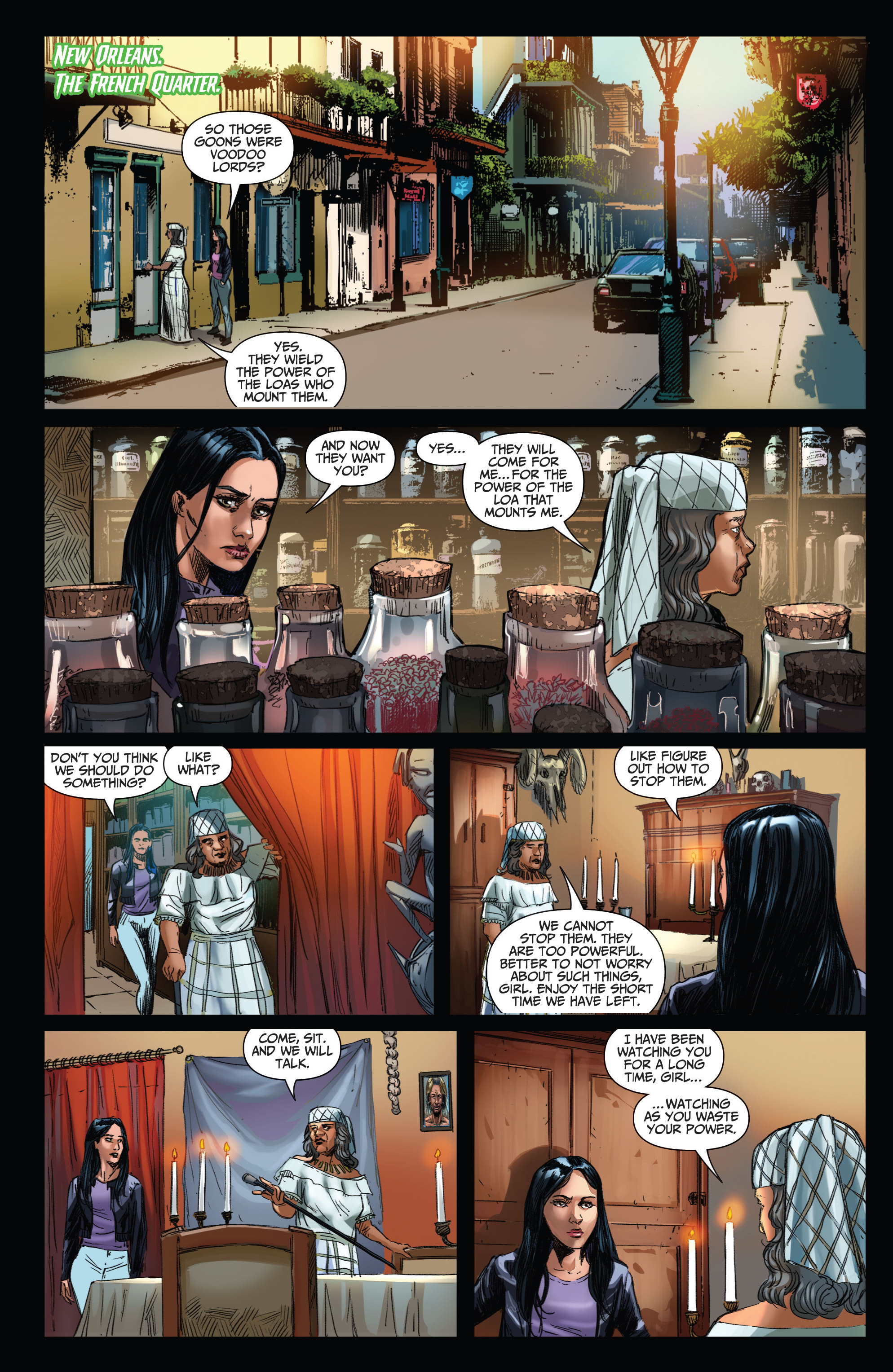 Read online Grimm Spotlight: Mystere: Voodoo Dawn comic -  Issue # Full - 16