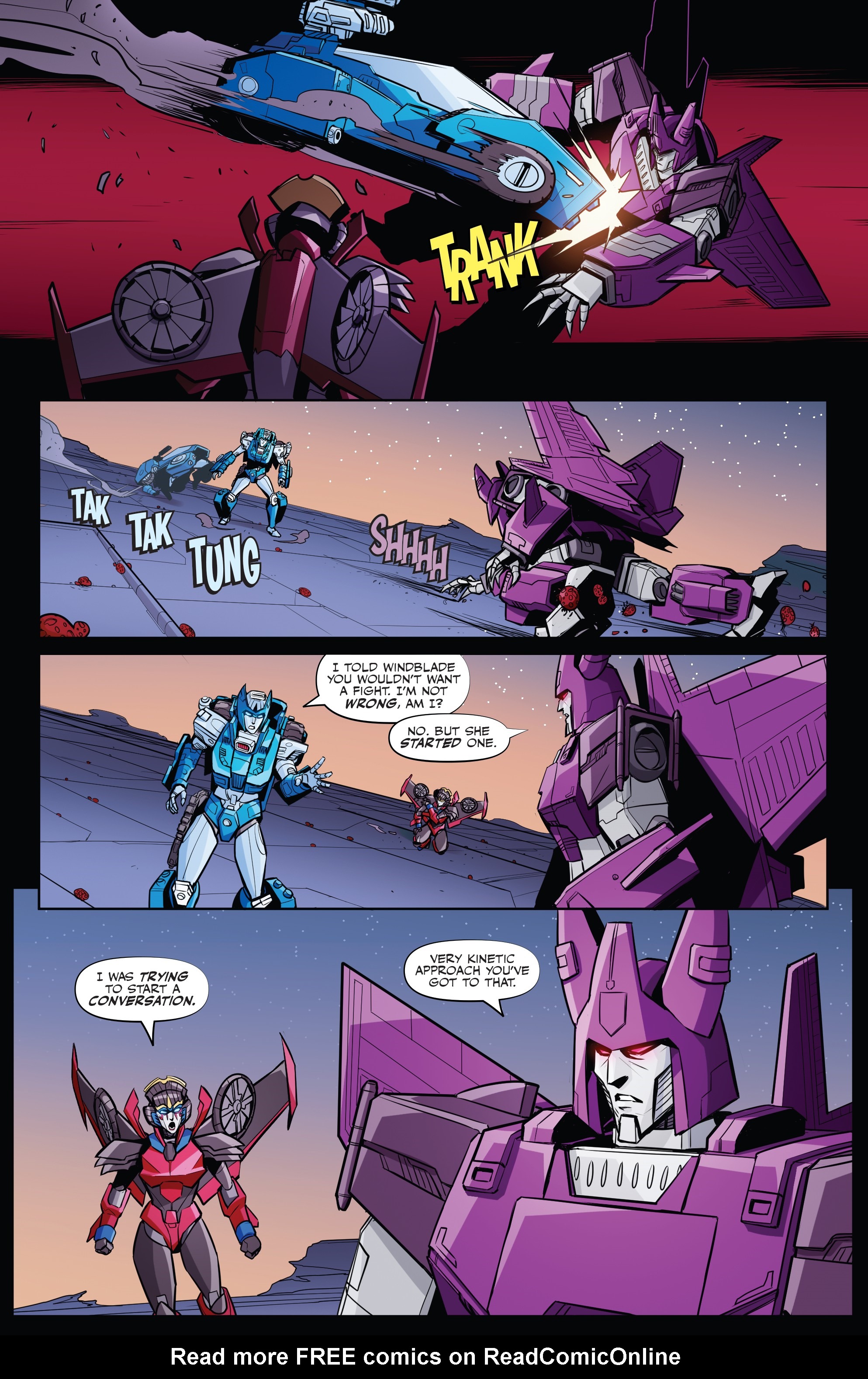 Read online Transformers (2019) comic -  Issue #4 - 8