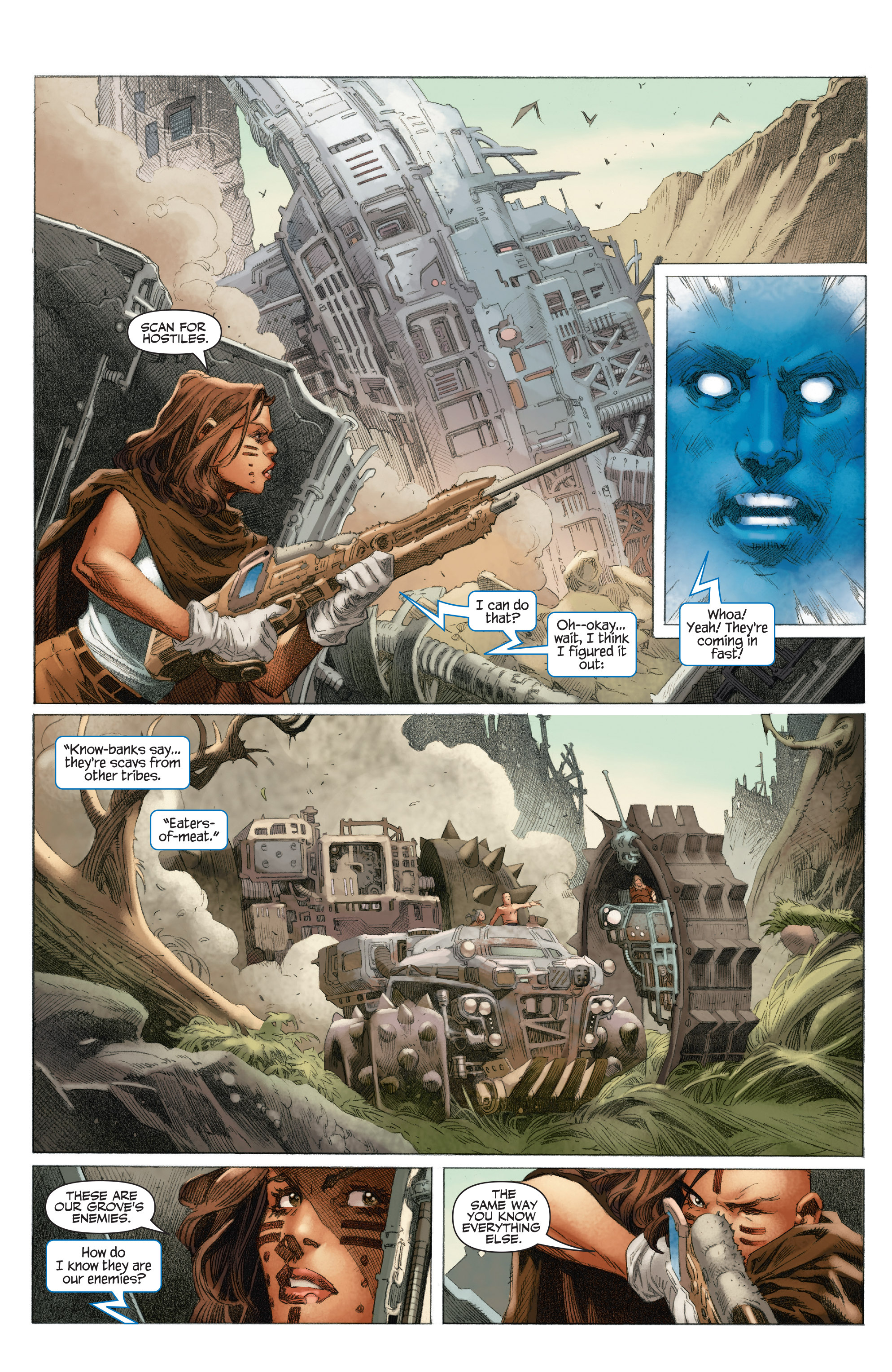 Read online 4001 A.D.: War Mother comic -  Issue #4001 A.D.: War Mother Full - 10