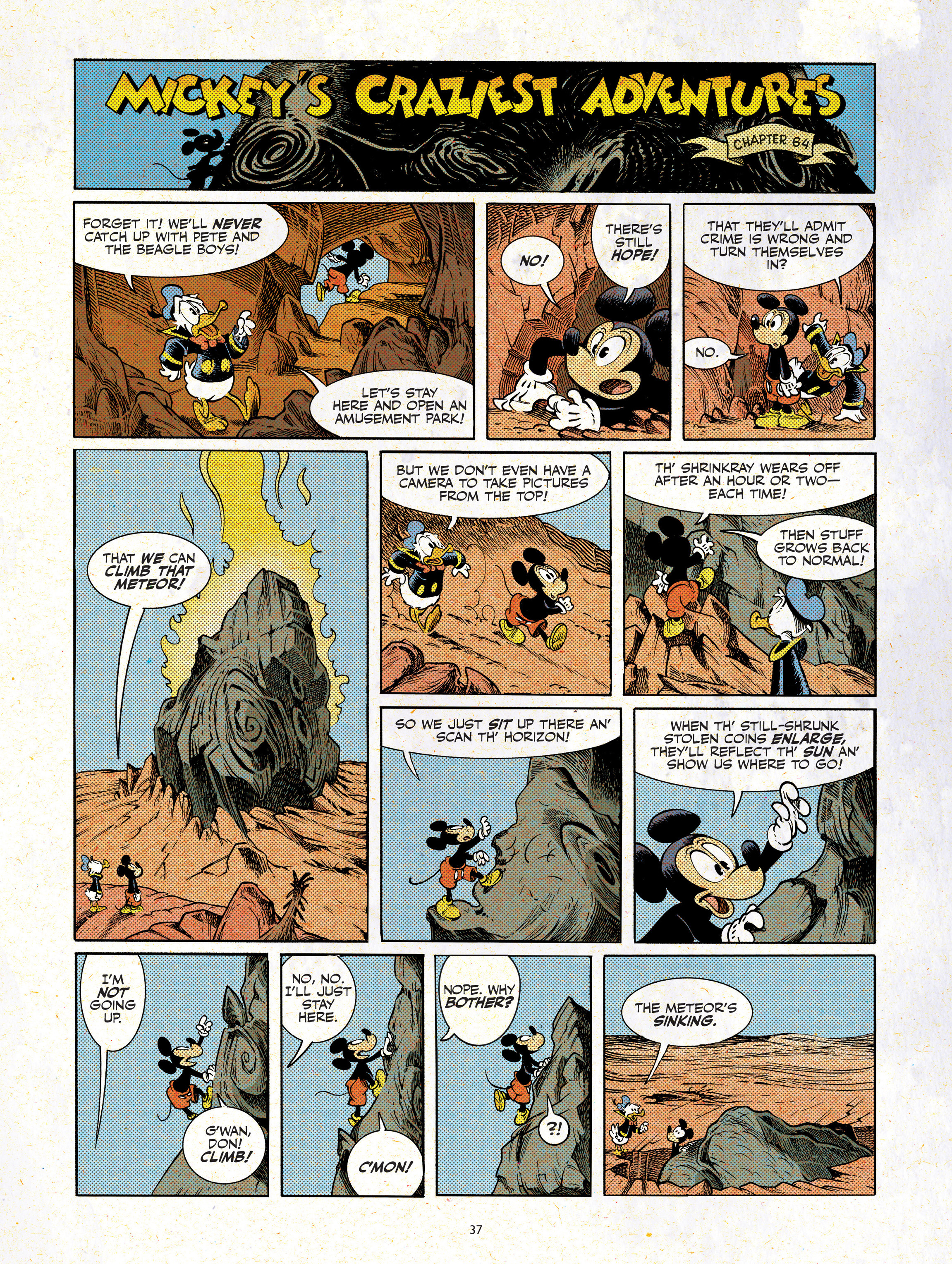 Read online Mickey's Craziest Adventures comic -  Issue # TPB - 37