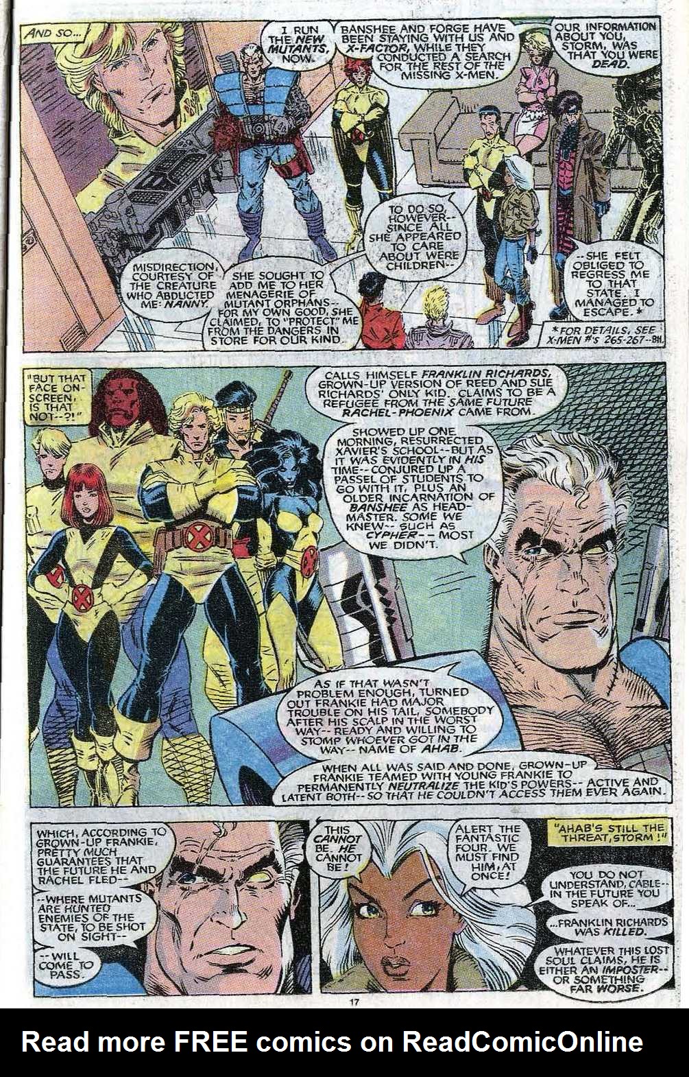 Read online X-Men Annual comic -  Issue #14 - 19