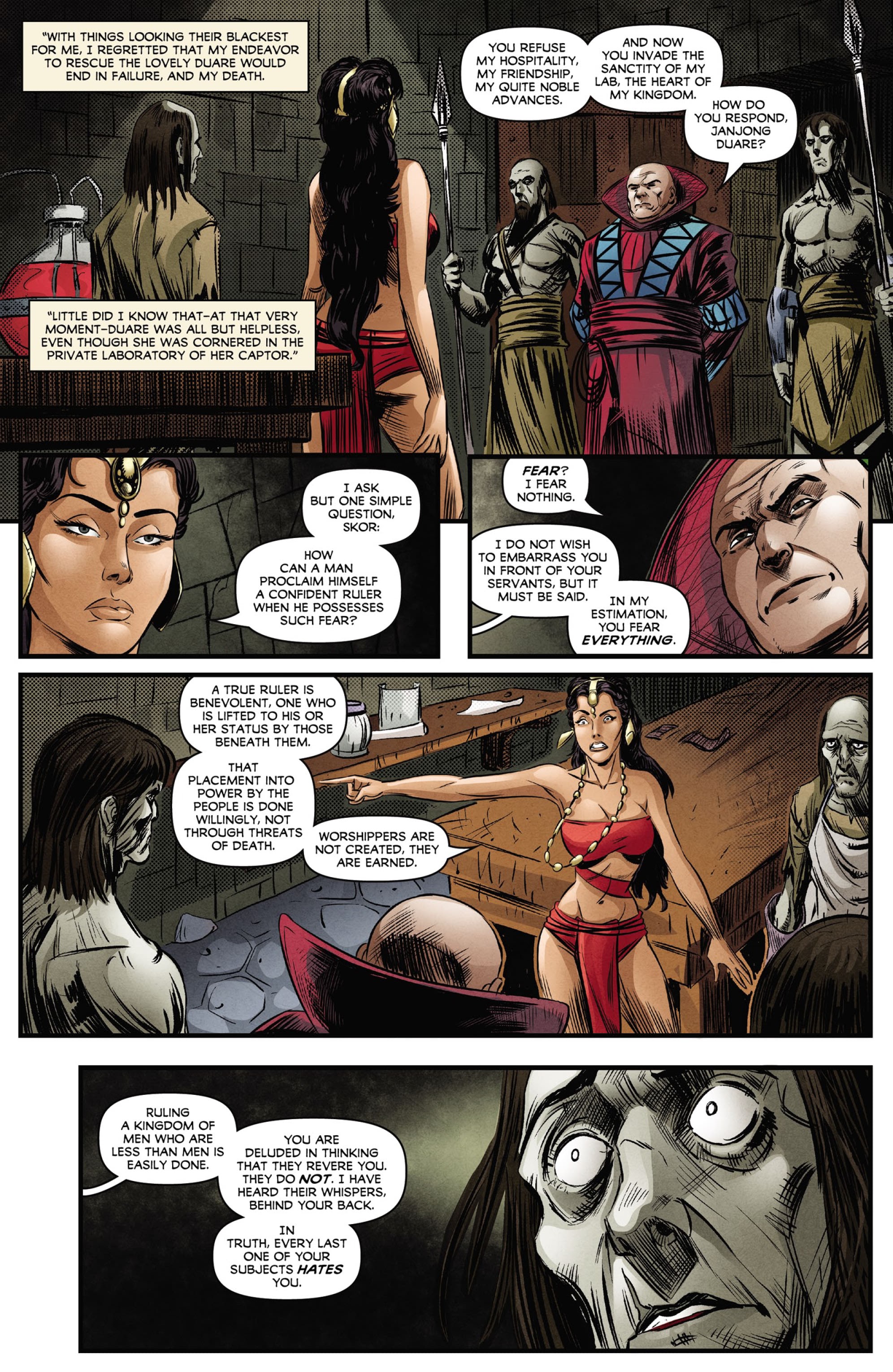 Read online ERB Carson of Venus: Realm of the Dead comic -  Issue #3 - 7