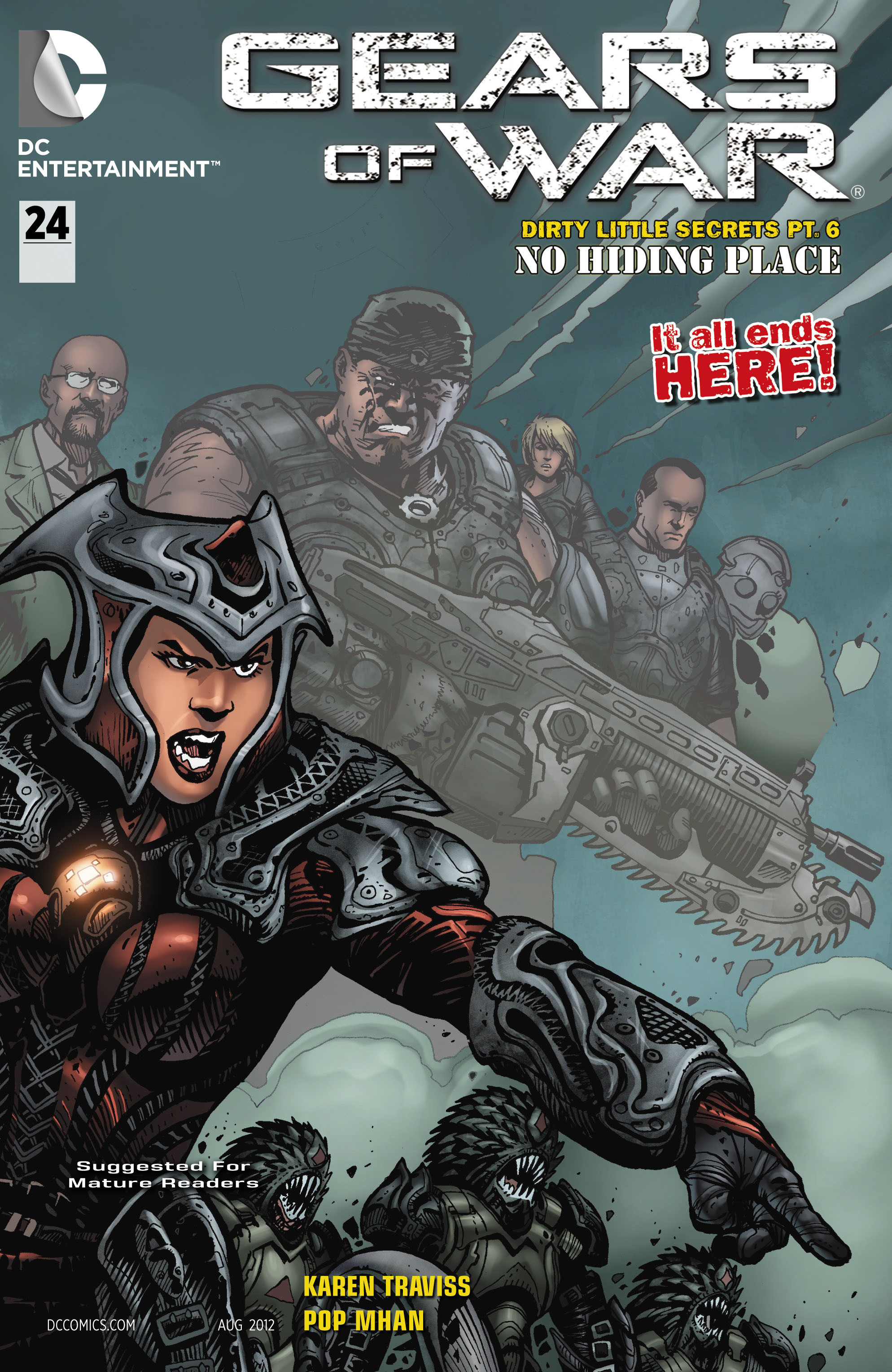 Read online Gears Of War comic -  Issue #24 - 1