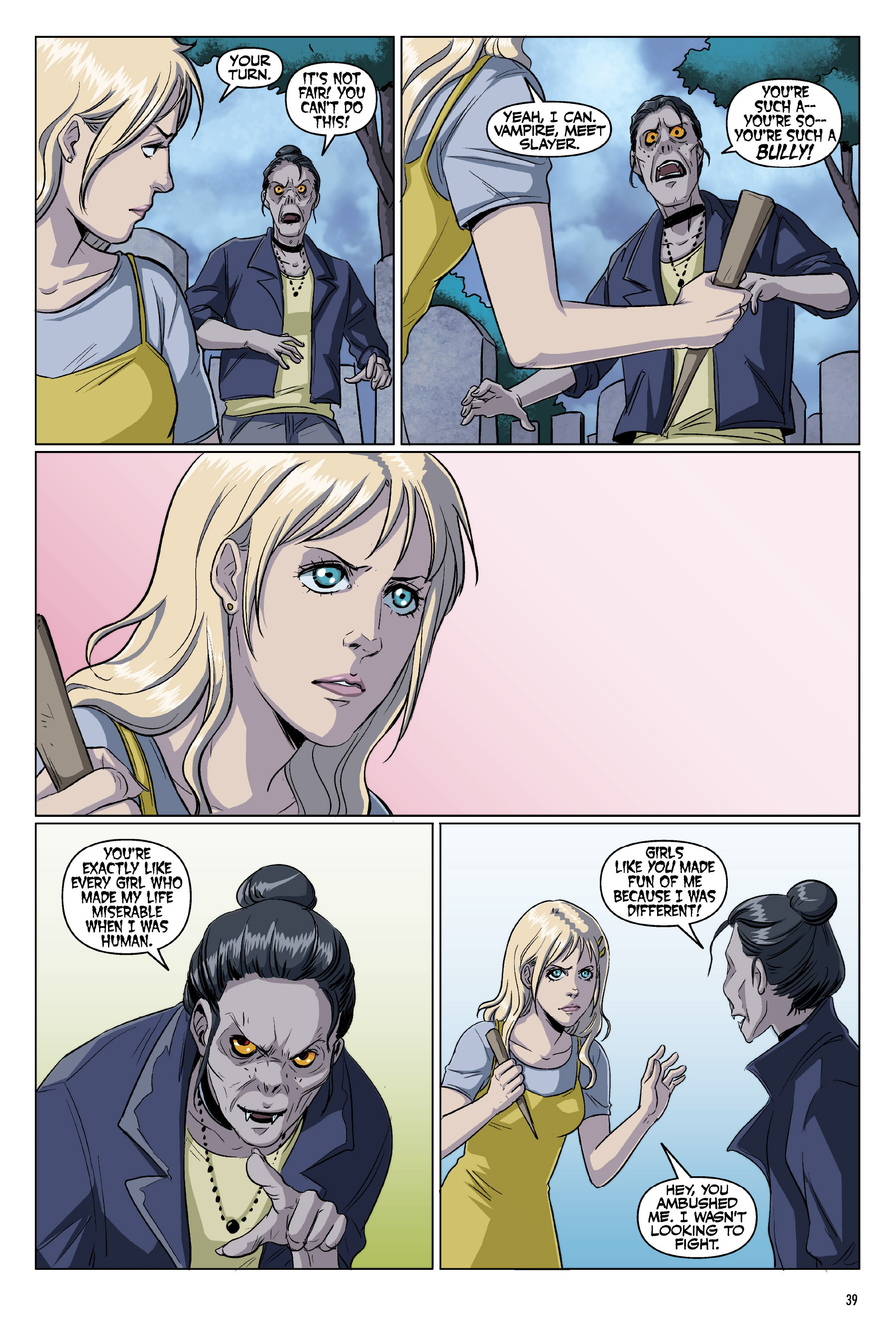 Read online Buffy: The High School Years - Freaks & Geeks comic -  Issue # Full - 40