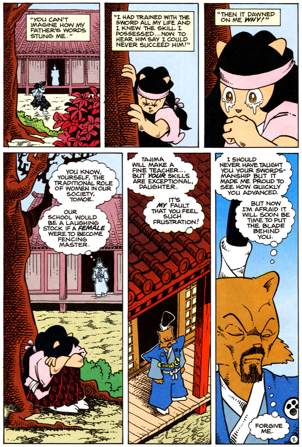 Read online Usagi Yojimbo Color Special comic -  Issue #1 - 9