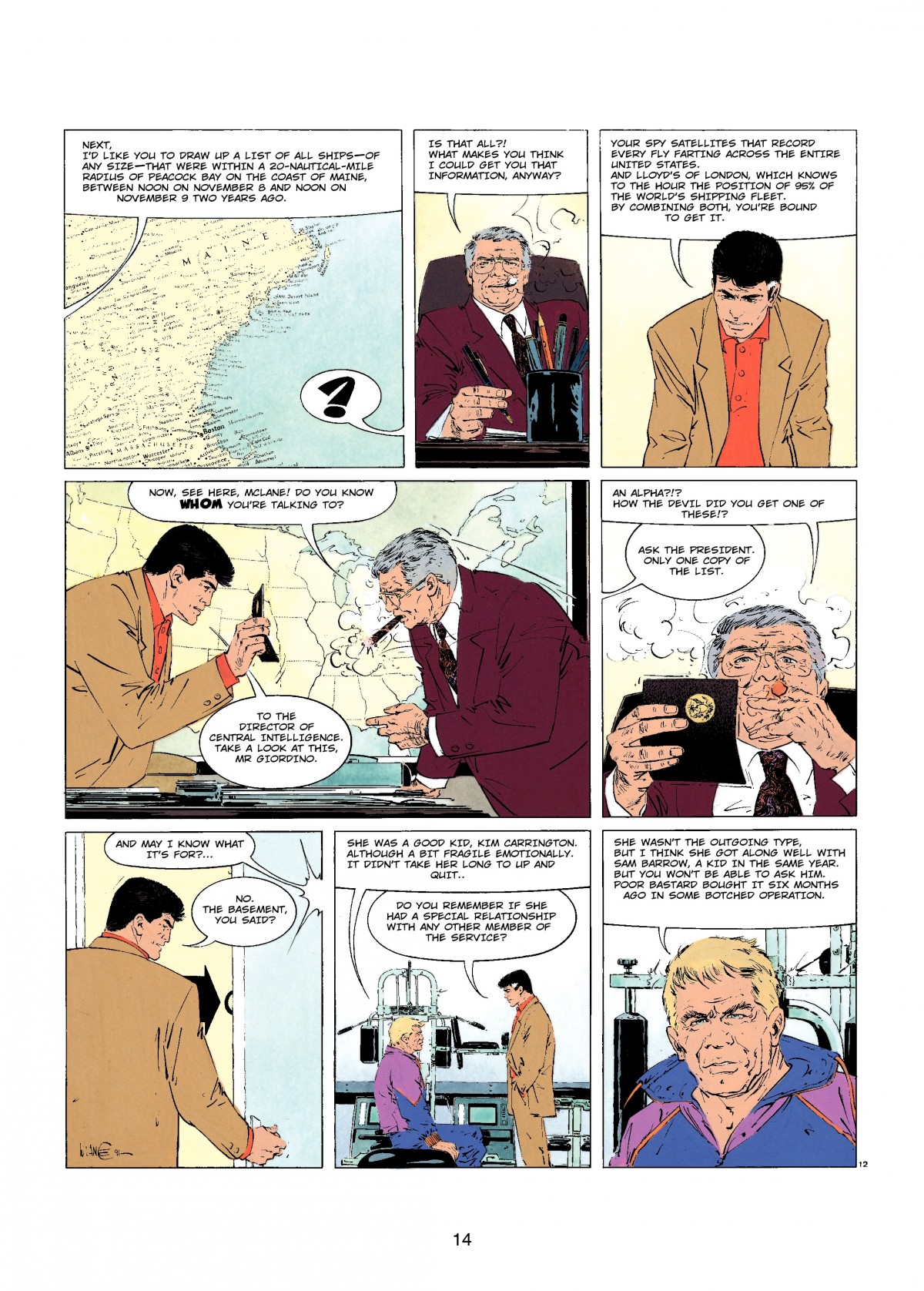 Read online XIII comic -  Issue #8 - 16