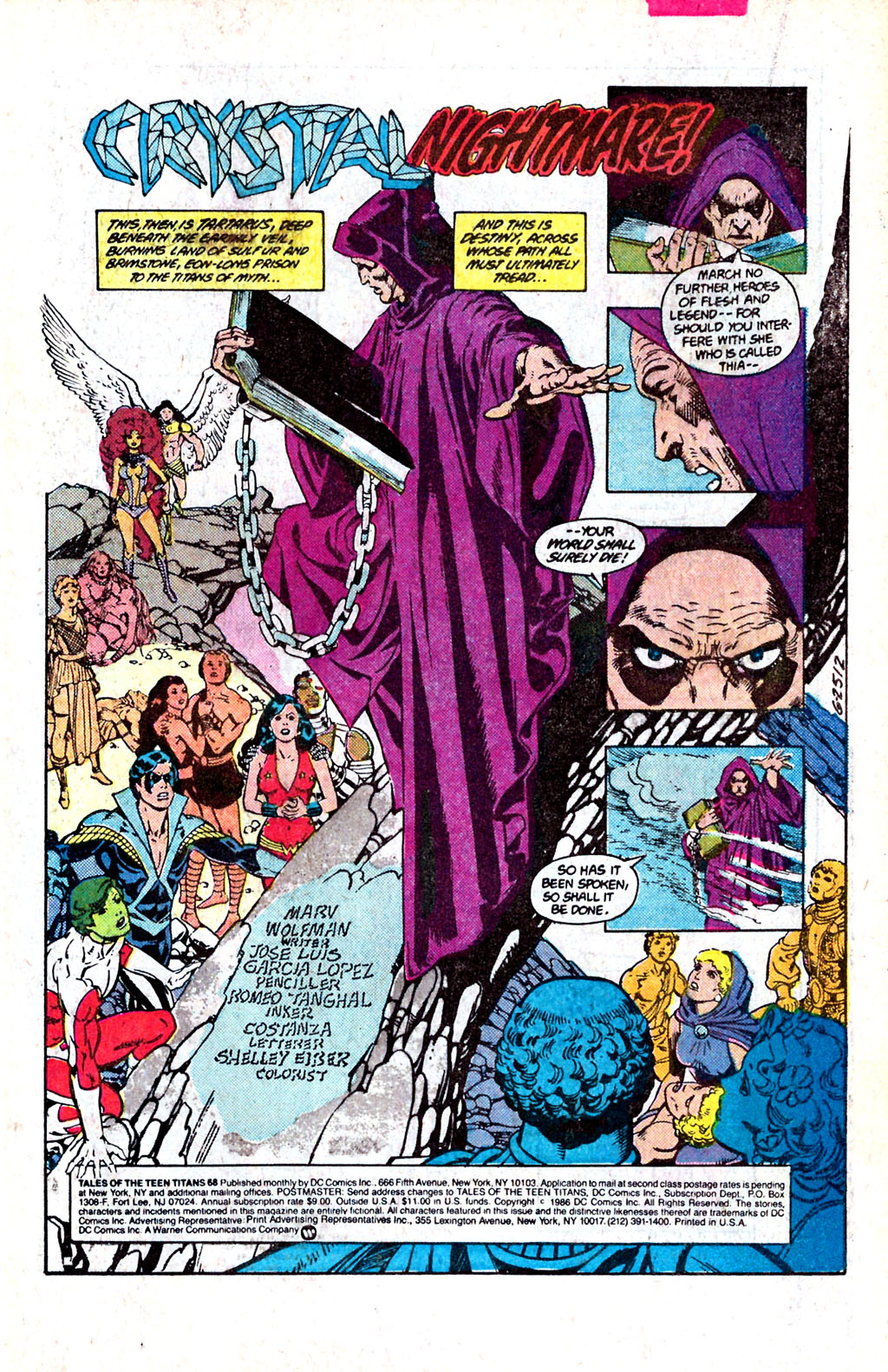 Read online Tales of the Teen Titans comic -  Issue #68 - 2