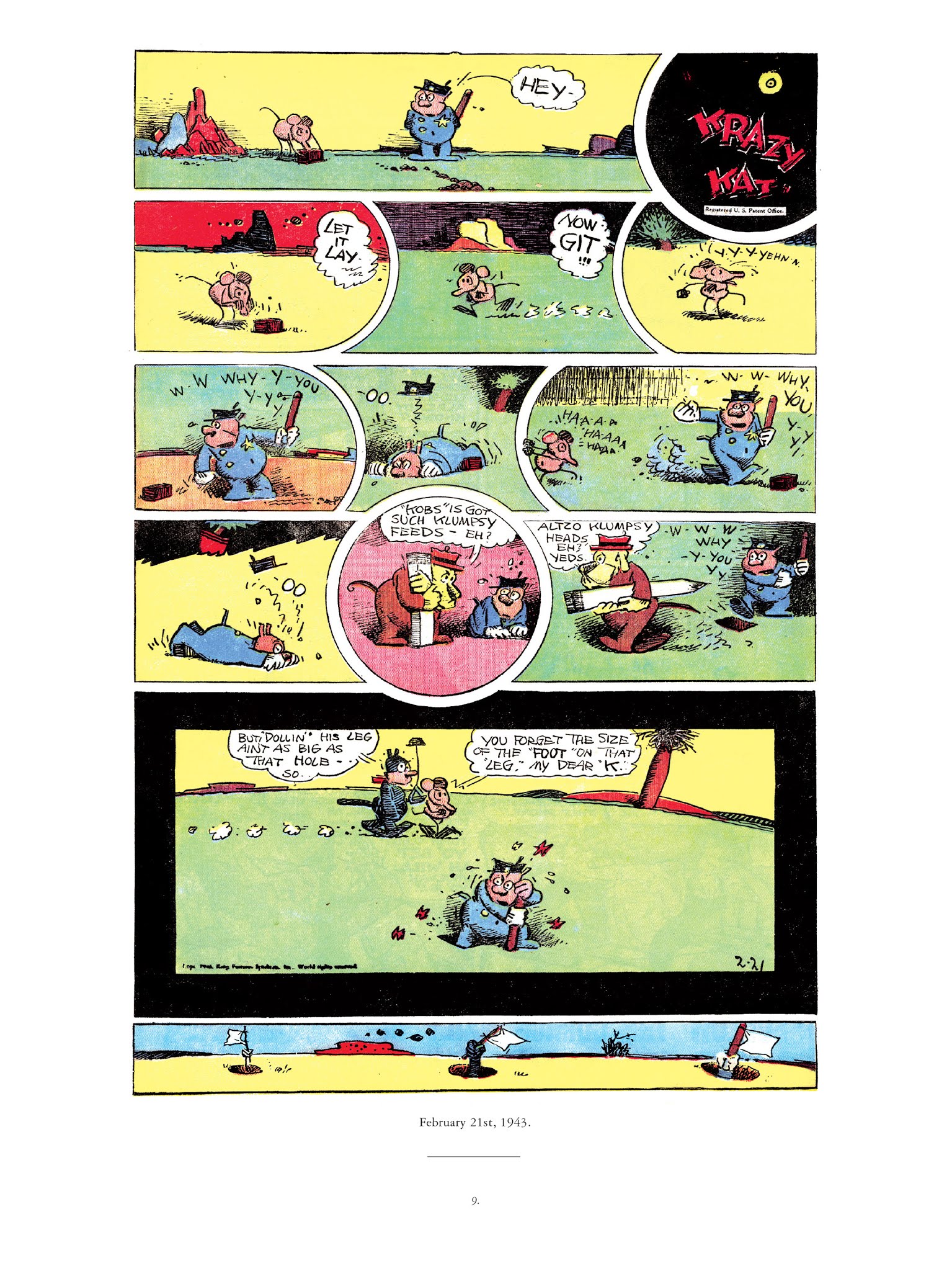 Read online Krazy & Ignatz comic -  Issue # TPB 13 - 35