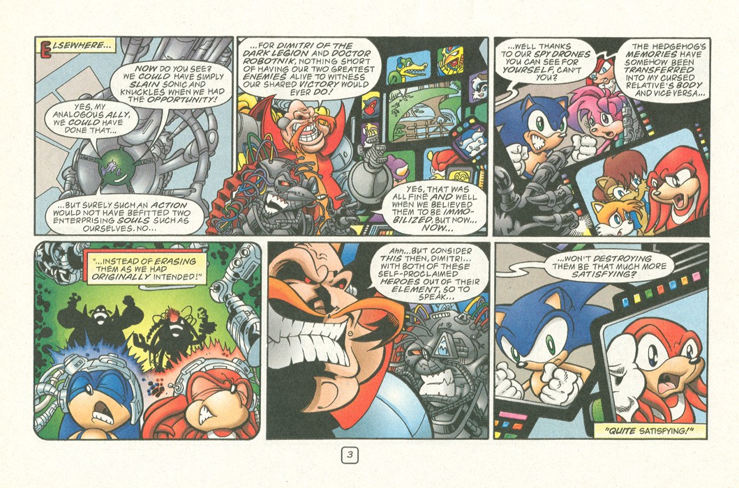 Read online Sonic Super Special comic -  Issue #12 - Sonic and Knuckles visa versa - 6