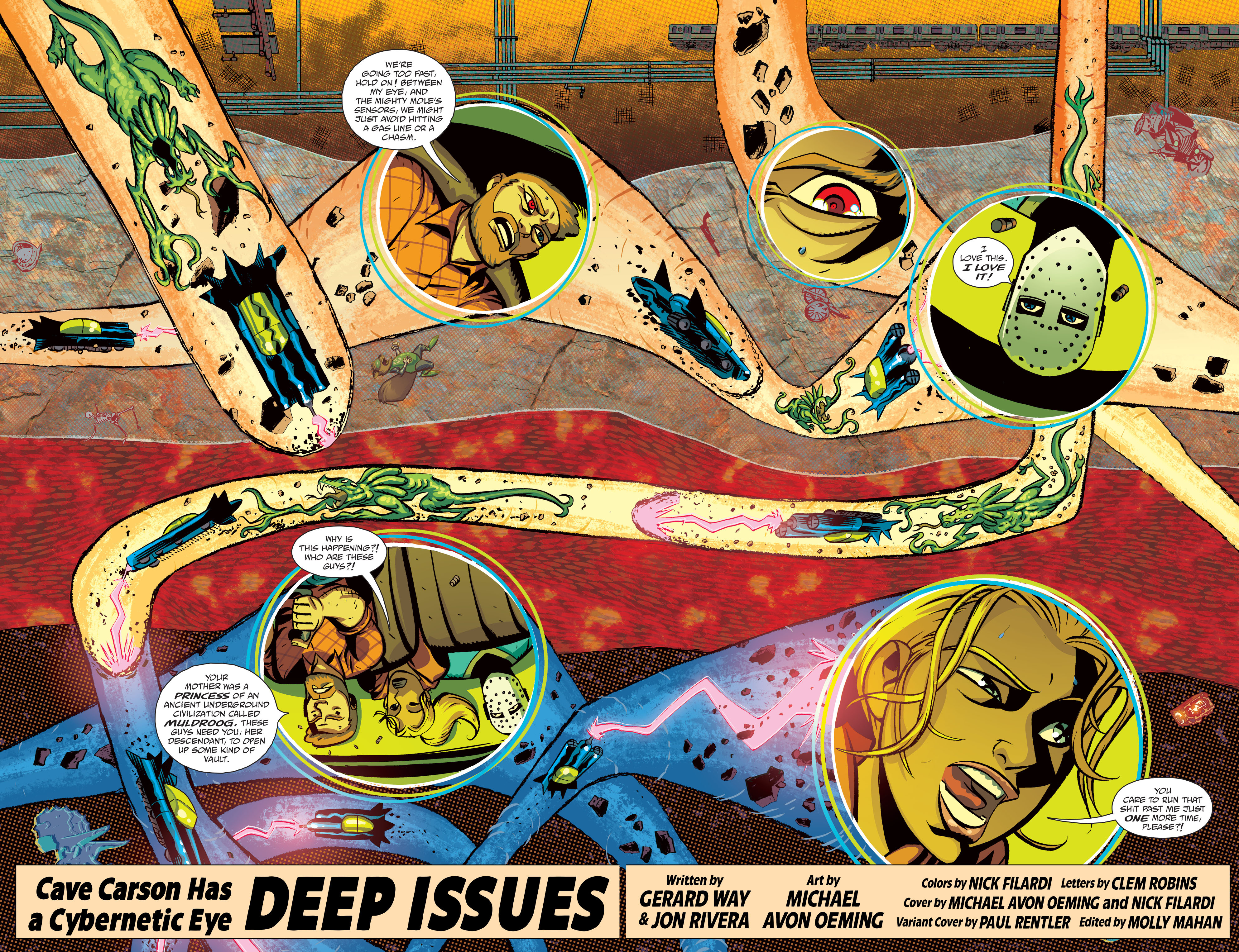 Read online Cave Carson Has a Cybernetic Eye comic -  Issue #3 - 7