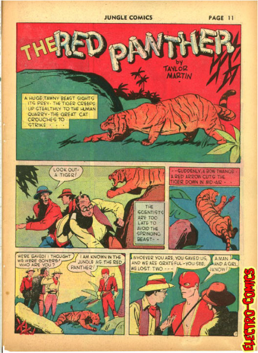 Read online Jungle Comics comic -  Issue #12 - 14