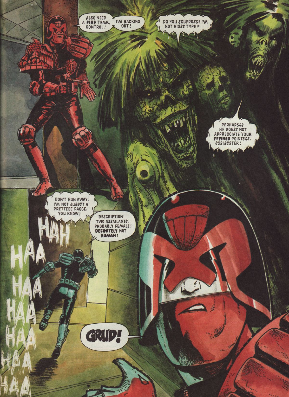 Read online Judge Dredd Megazine (vol. 3) comic -  Issue #21 - 34