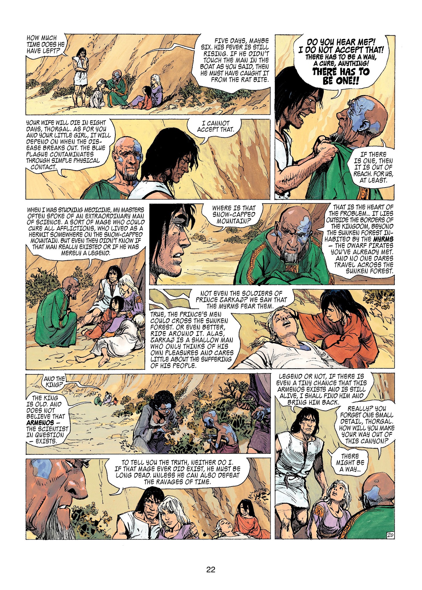 Read online Thorgal comic -  Issue #17 - 22