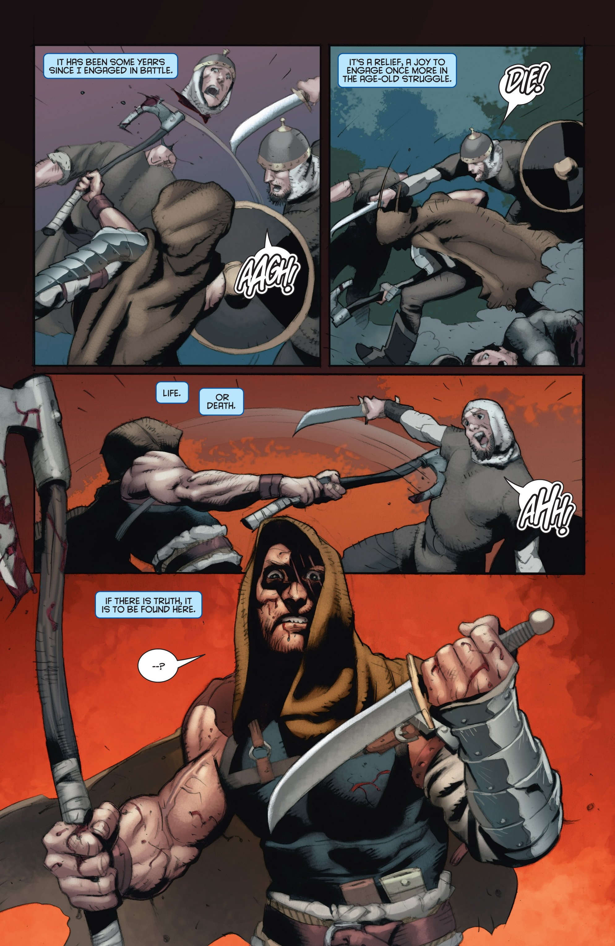 Read online Eternal Warrior: Days of Steel comic -  Issue #1 - 22