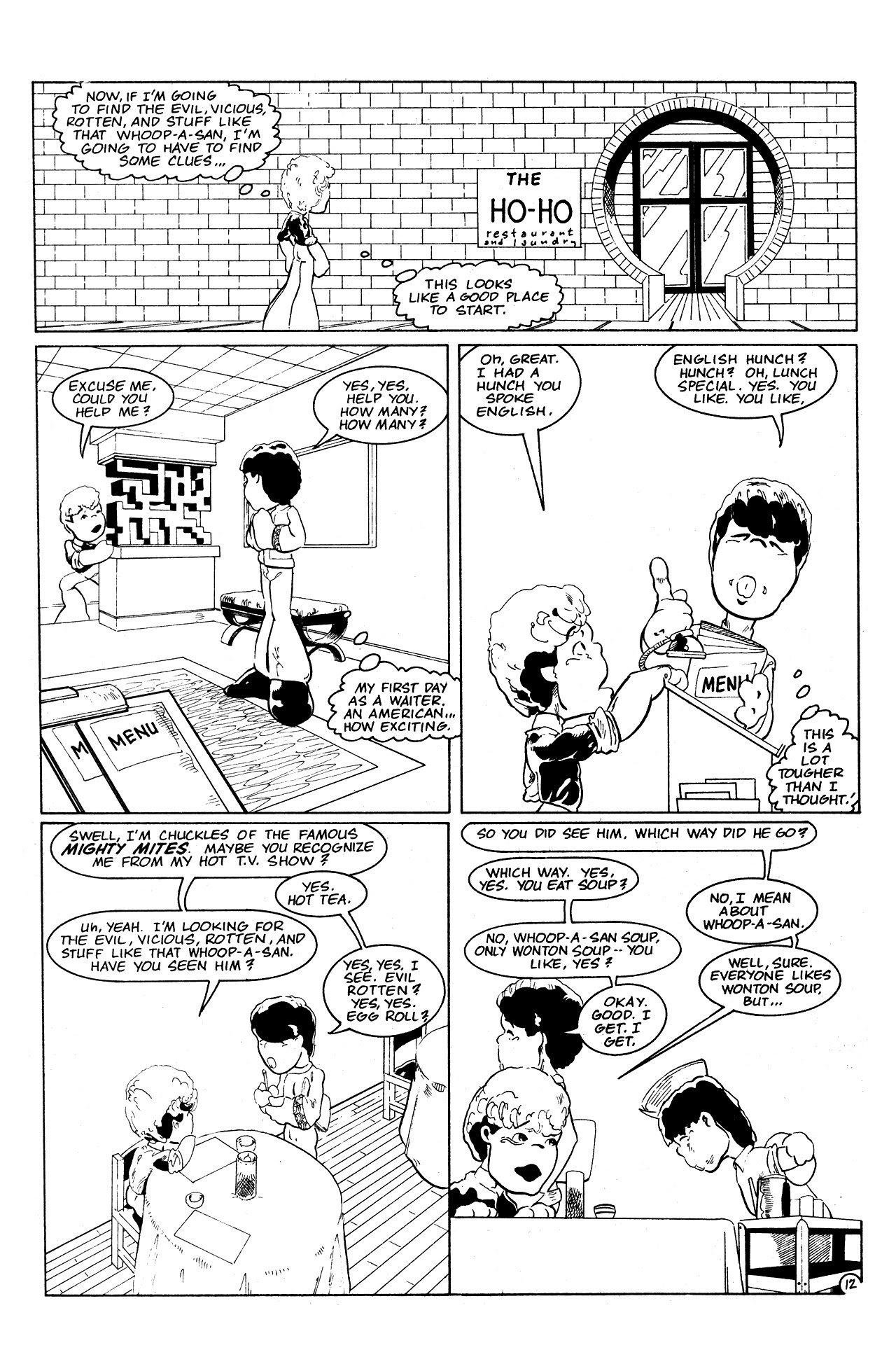 Read online The Mighty Mites (1987) comic -  Issue #1 - 13