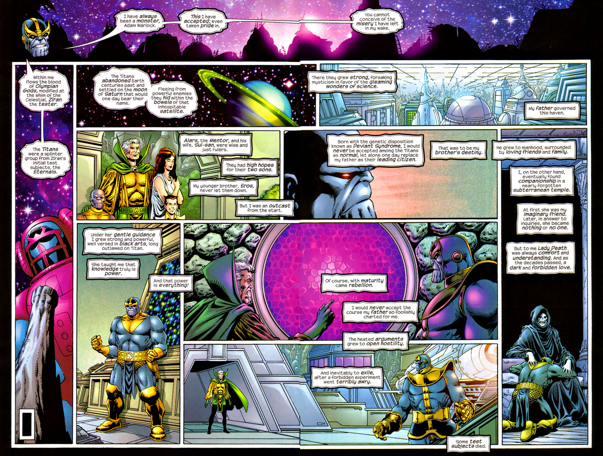 Read online Thanos (2003) comic -  Issue #1 - 6